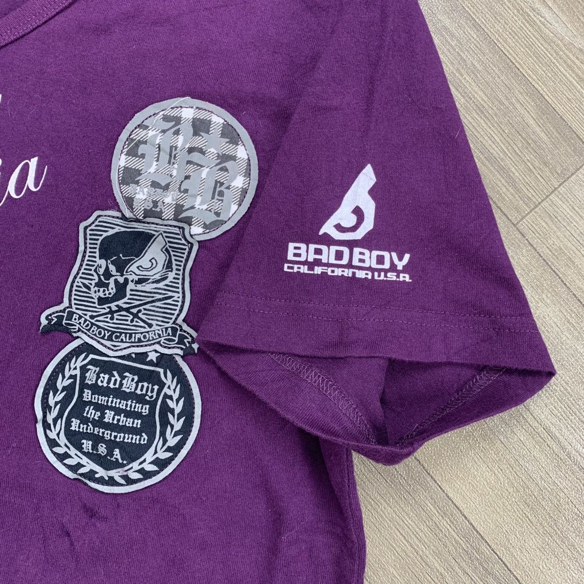 14th Addiction × If Six Was Nine × Japanese Brand Bad Boy Poem Y2K Style V Neck Tshirt Size US L / EU 52-54 / 3 - 5 Thumbnail
