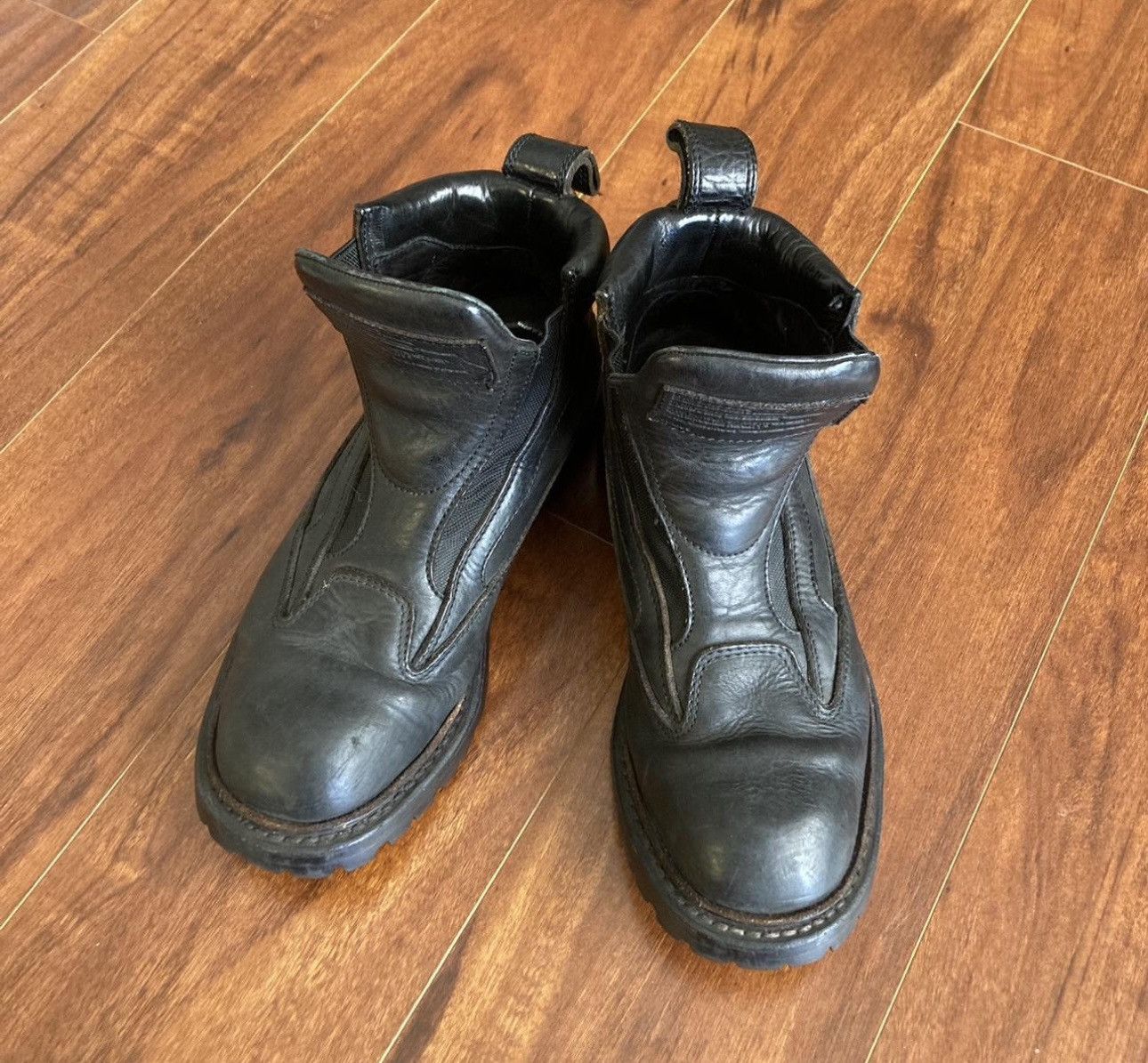 Julius RARE Julius a/w 2012 Leather Tank Boots. Size 1 (9-9.5US) Size US 9 / EU 42 - 2 Thumbnail