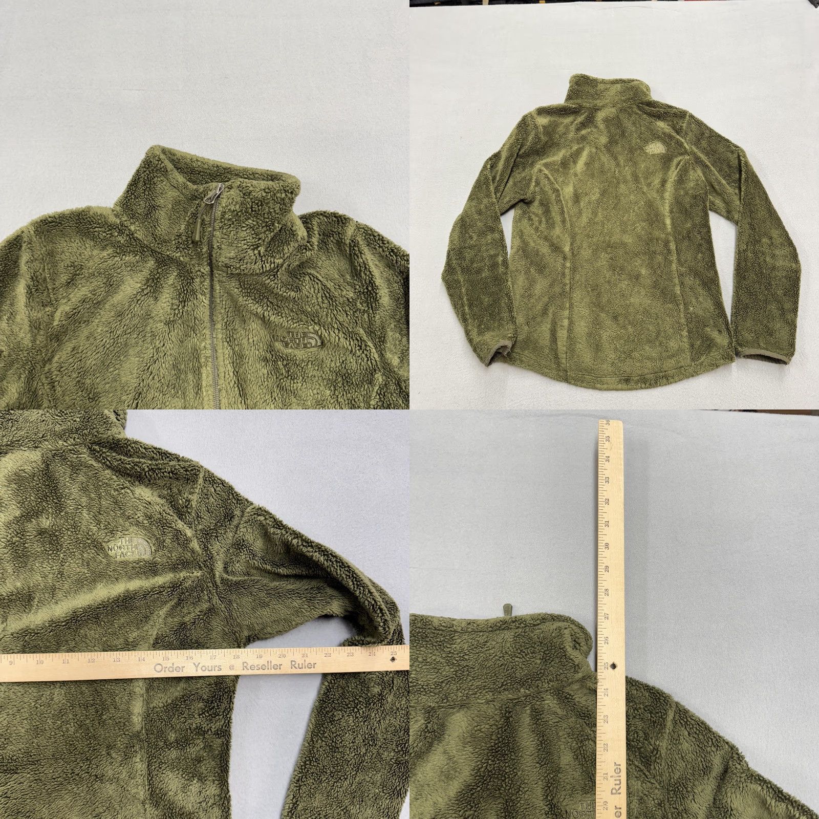 The North Face The North Face Jacket Womens Small Green High Pile Fleece Full Zip Soft Size S / US 4 / IT 40 - 8 Thumbnail
