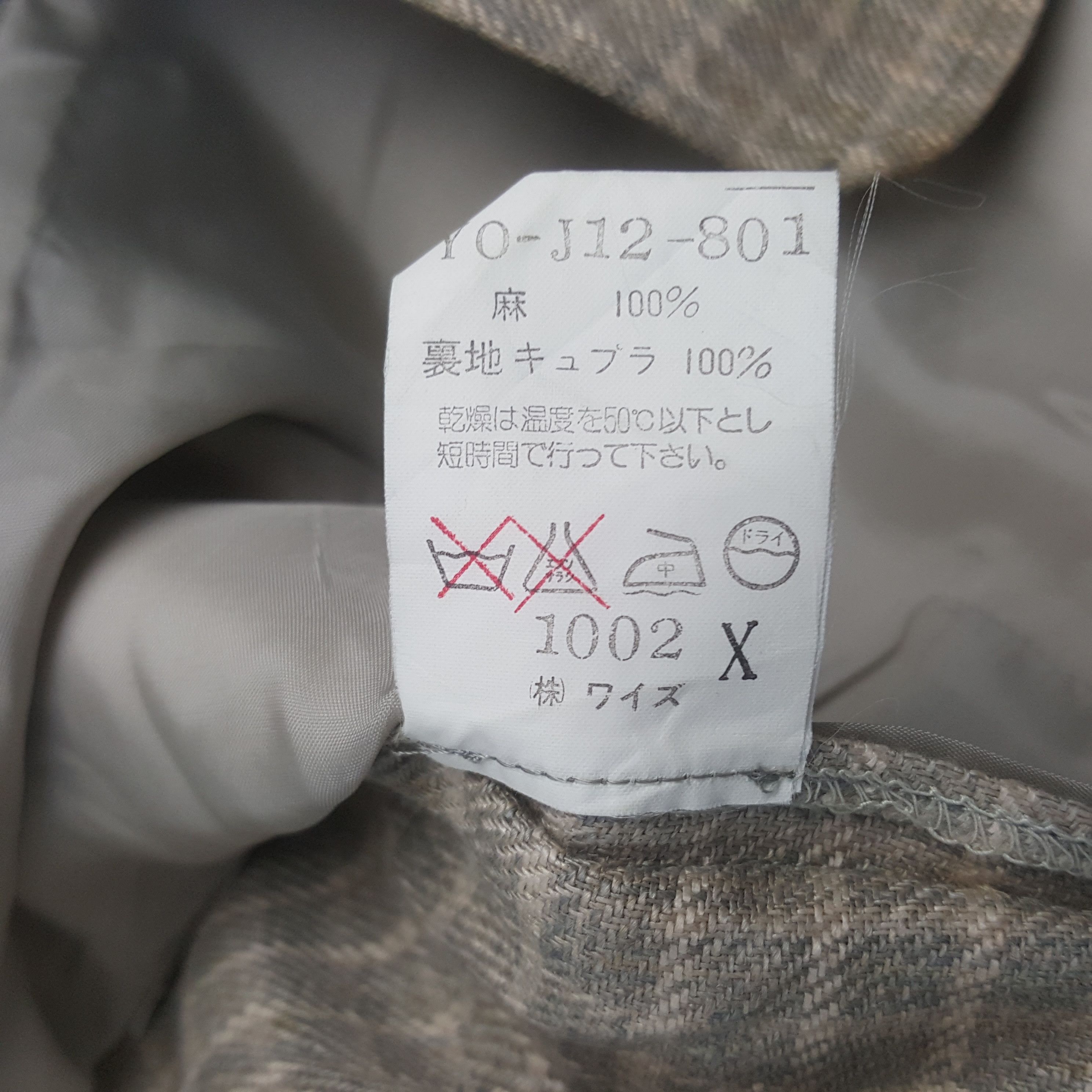 Y's Vintage Y's by Yohji Yamamoto Japanese Blazer Jacket C310N5 Size US S / EU 44-46 / 1 - 9 Thumbnail