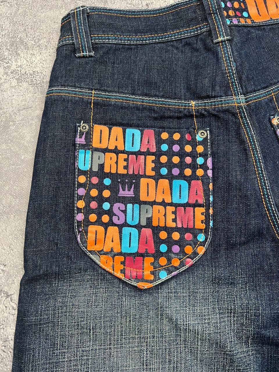 JNCO Vintage DADA SUPERME JNCO Style Wide Shorts SK8 Y2K Monogram Size US 30 / EU 46 - 6 Thumbnail