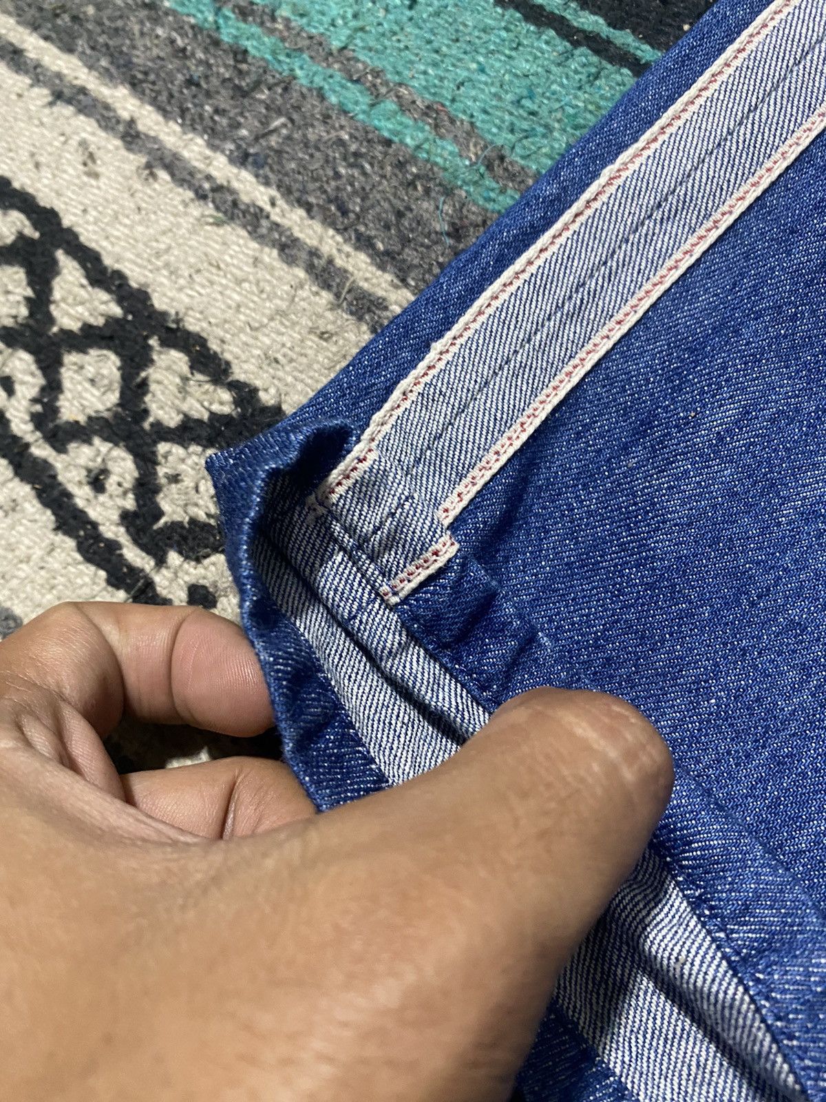 Jean Paul Gaultier Jean Paul Gaultier Selvedge Sideline Denim Pants Size US 33 - 6 Thumbnail