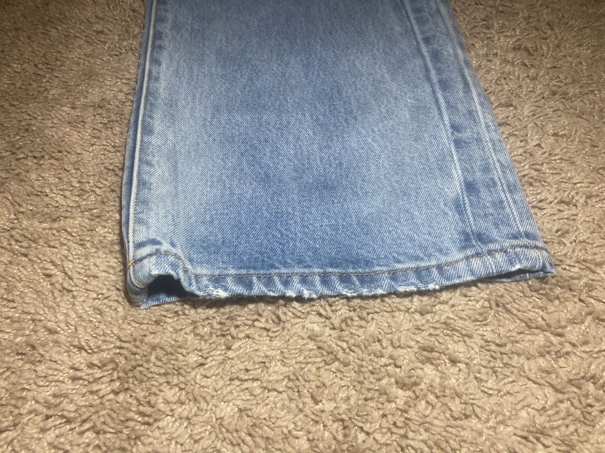 Vetements New Vetements Extended Leg Flare Distressed Double Seam Wash Size US 30 / EU 46 - 6 Thumbnail