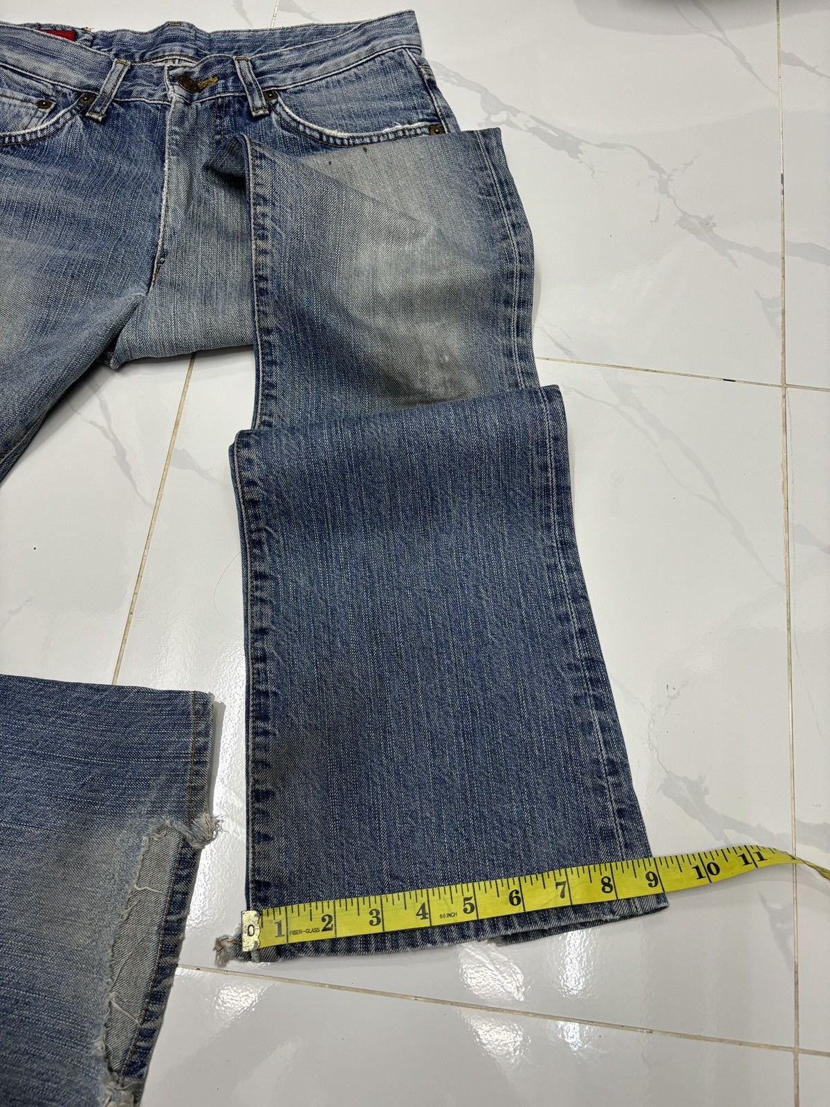 Edwin EDWIN REBEL BOOTCUT DISTRESSED FLARE DENIM JEANS Size US 29 - 16 Thumbnail