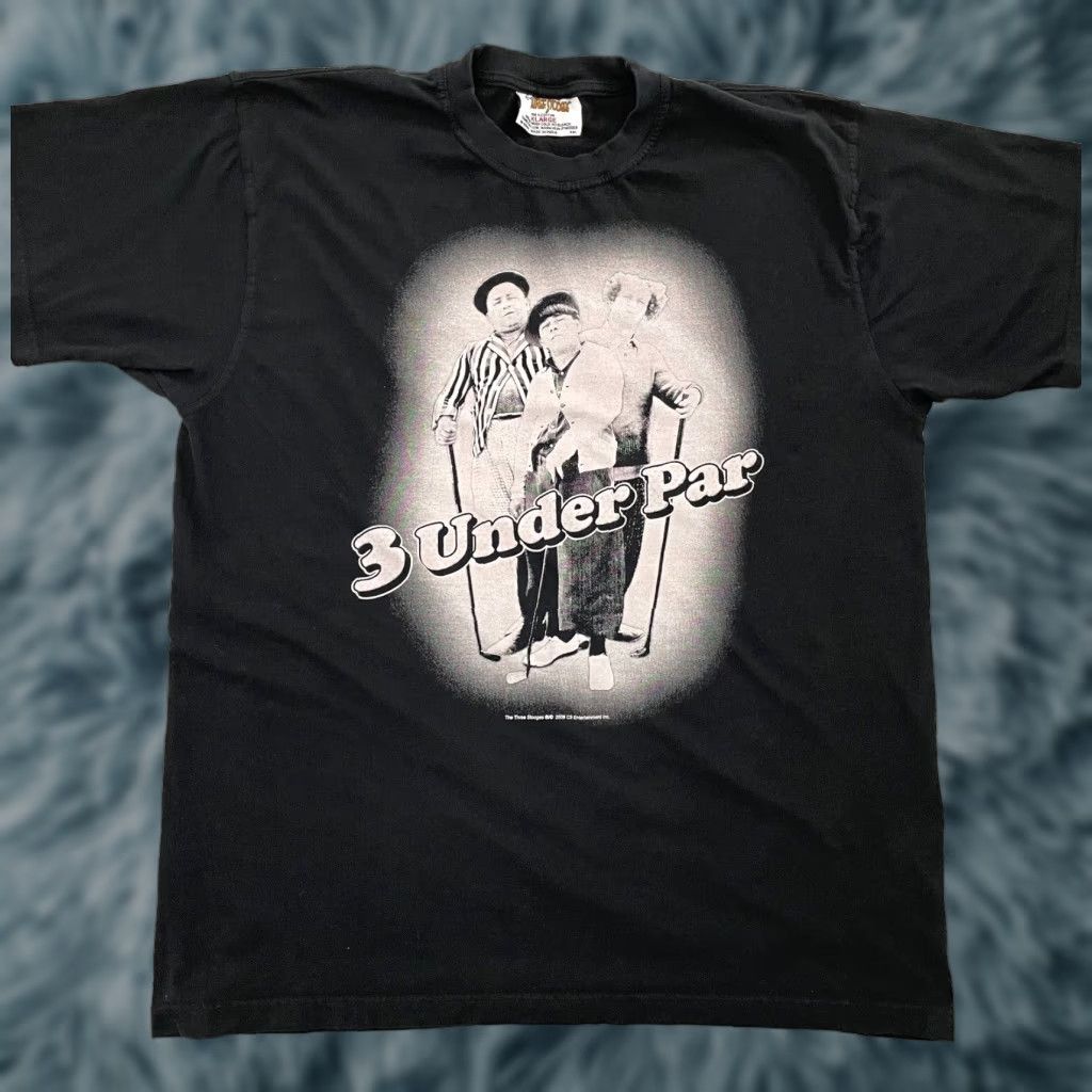 Changes × Vintage Vintage Rare 90s Tshirt The Three Stooges Moe