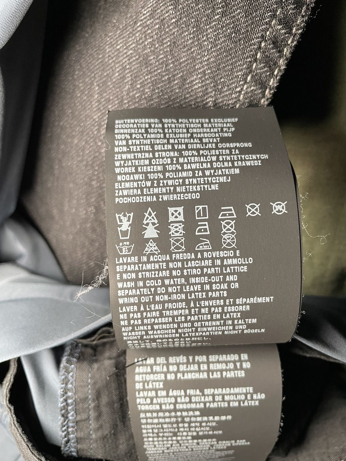 Prada Prada SS 2018 Gabardine Velcro Pants Size US 34 / EU 50 - 19 Thumbnail