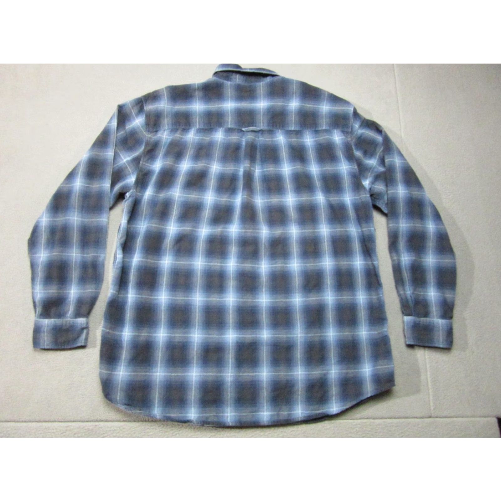 Pendleton Pendleton Shirt Mens XL Blue Plaid Expedition Long Sleeve Button-Up Pockets Size US XL / EU 56 / 4 - 6 Thumbnail