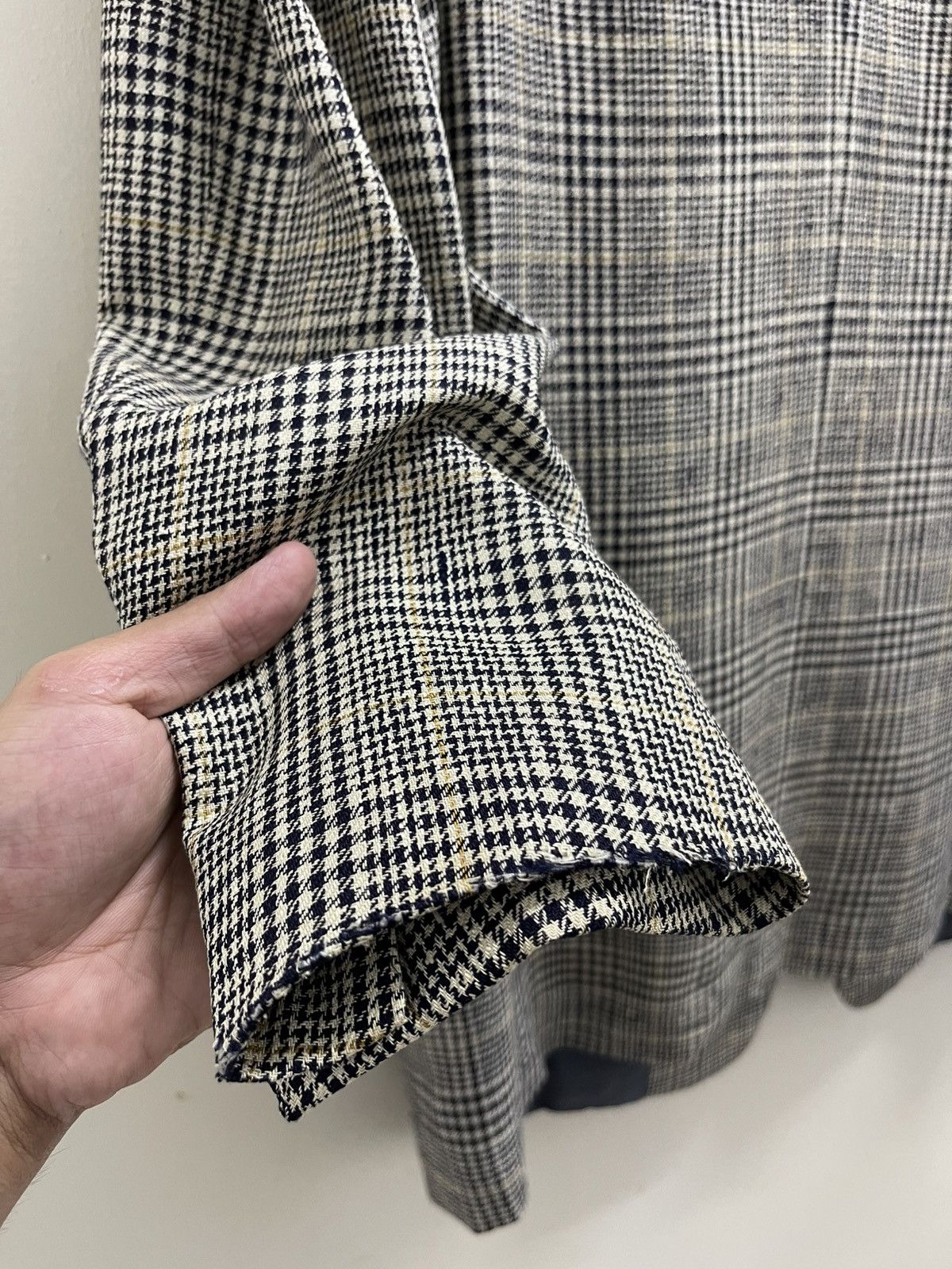 Givenchy Givenchy Gentleman Checkered Blazer Size 42R - 14 Thumbnail