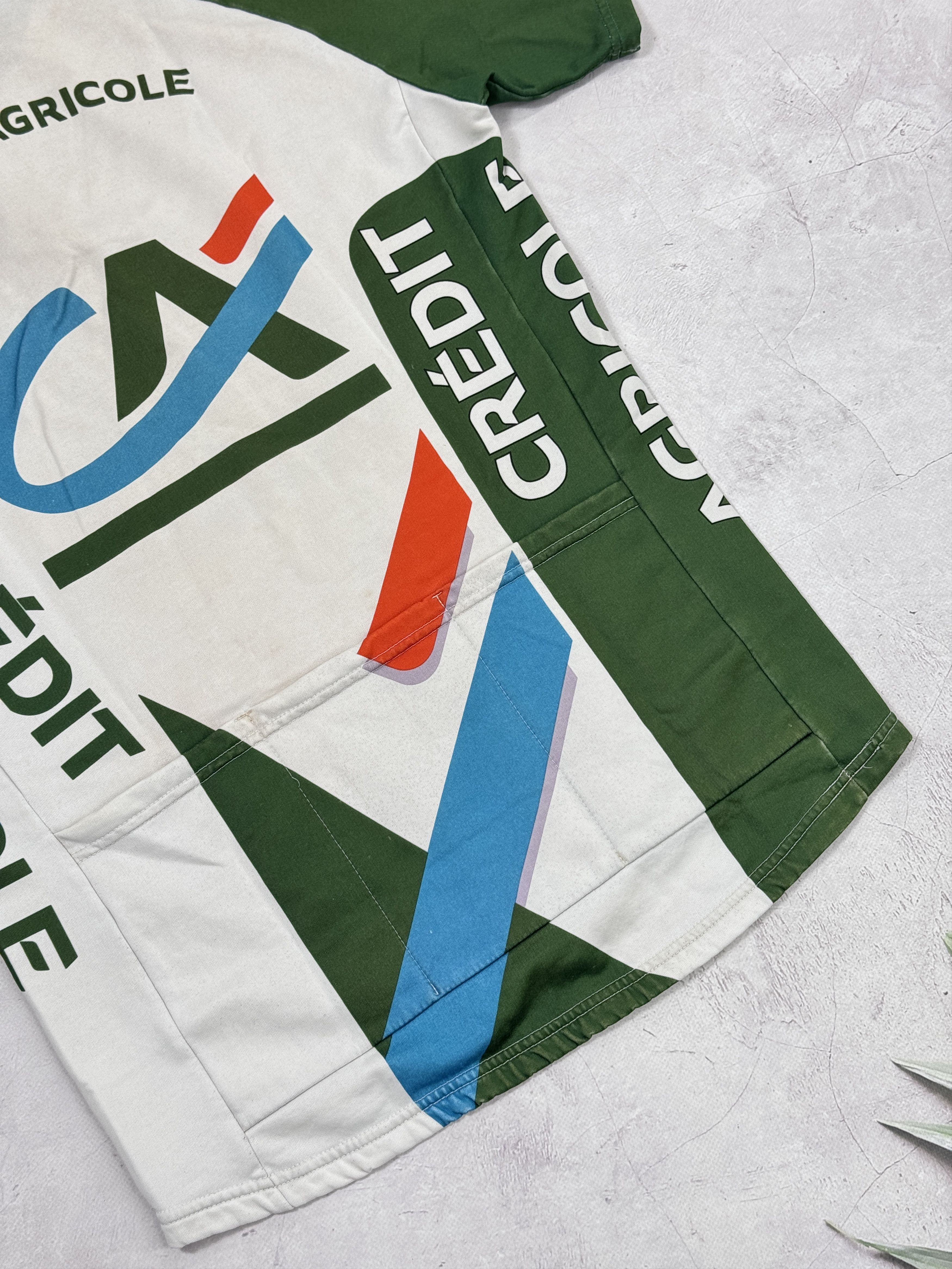 Vintage Vintage Nalini Cycling Jersey Eddy Merckx Credit Agricole Size US L / EU 52-54 / 3 - 11 Thumbnail