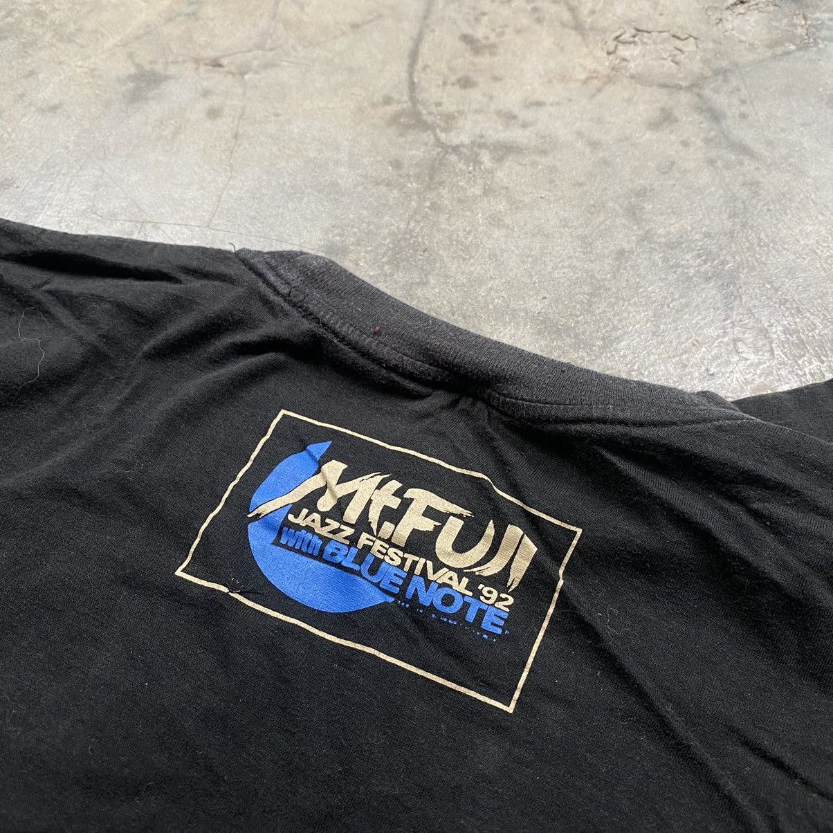Japanese Brand × Vintage 90s 1992 Mount Fuji Jazz Festival Boxy Tee Size US M / EU 48-50 / 2 - 6 Thumbnail