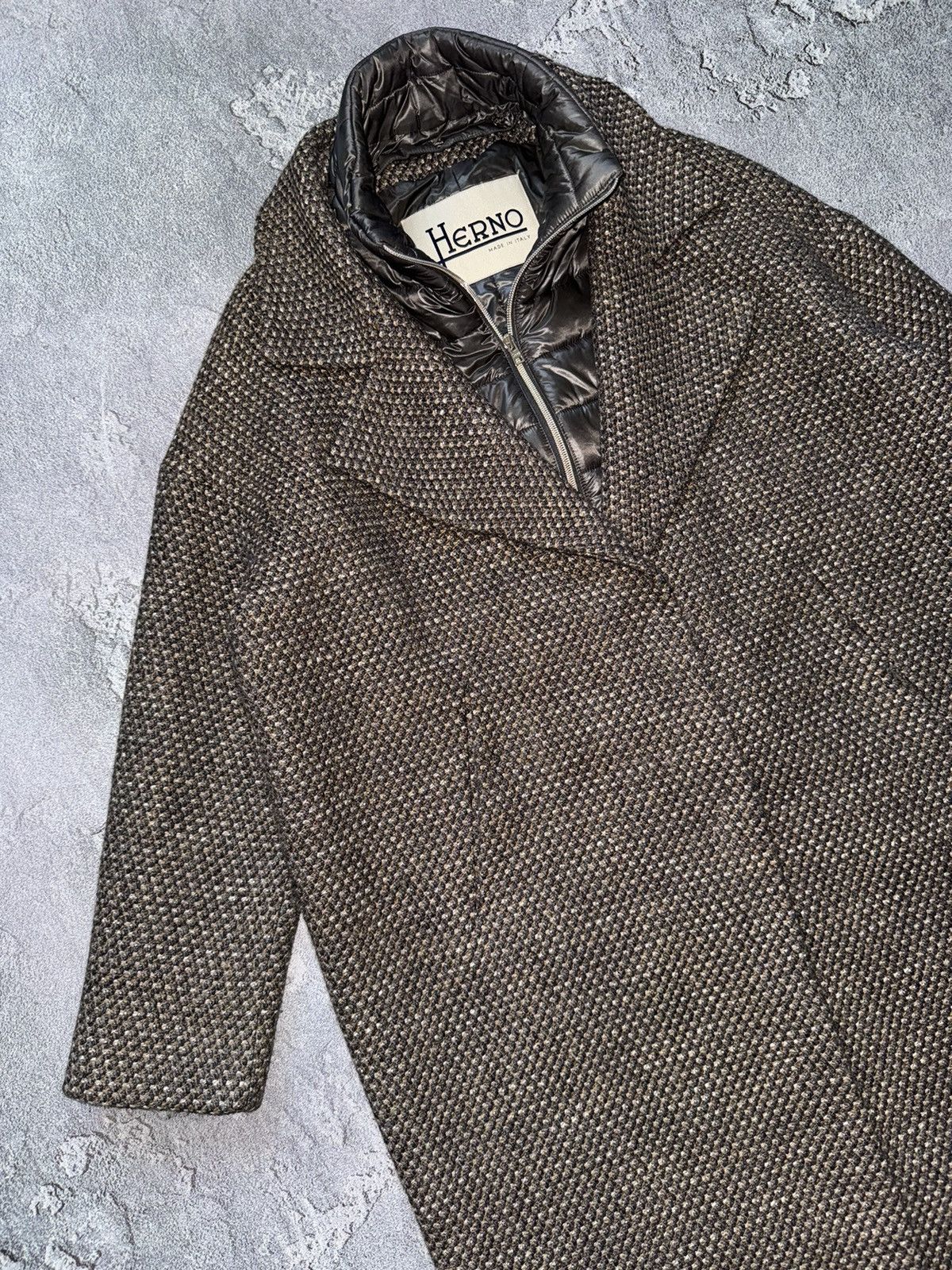 Designer × Herno Herno 46 WMNS GIACCONE HALF COAT long jacket Size L / US 10 / IT 46 - 5 Thumbnail