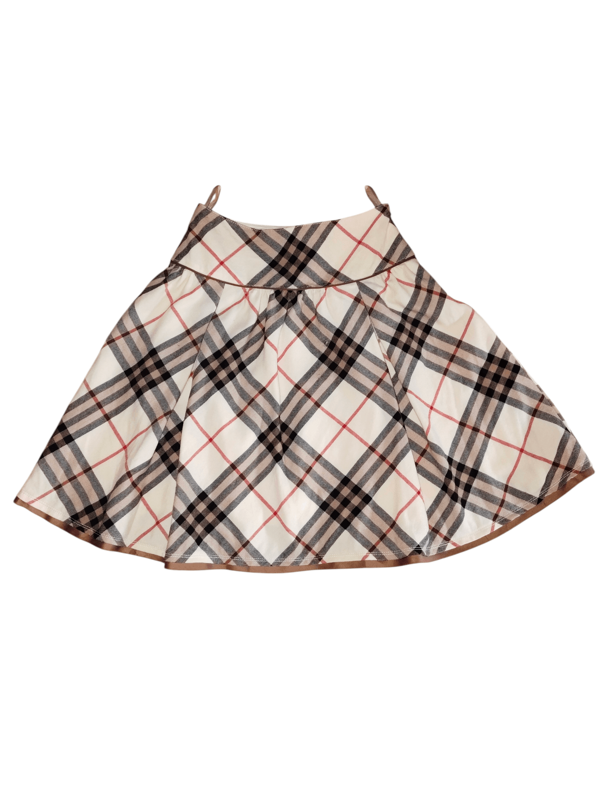 Burberry Burberry Blue Label Skirt Nova Check Denim Belt | Grailed