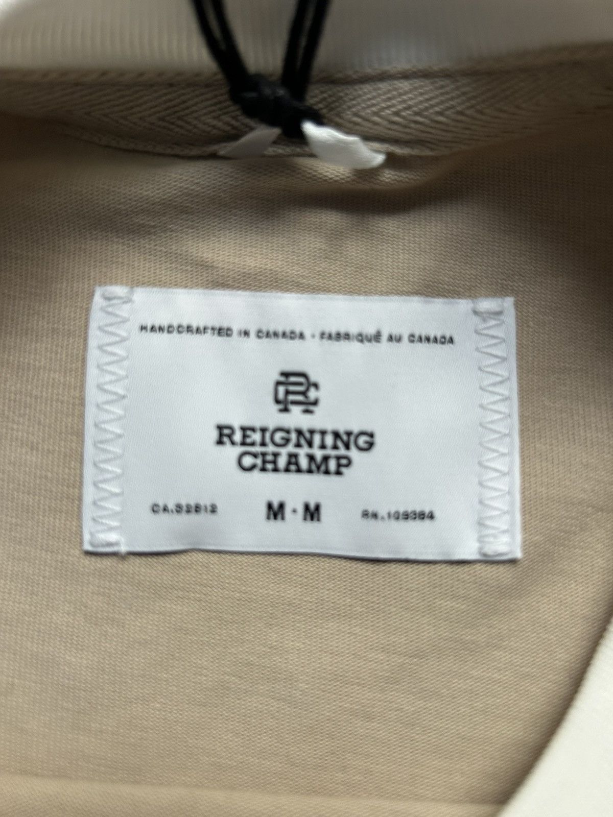 Reigning Champ Reigning Champ Short Sleeve Football T-Shirt Dune — Size M Size US M / EU 48-50 / 2 - 15 Thumbnail
