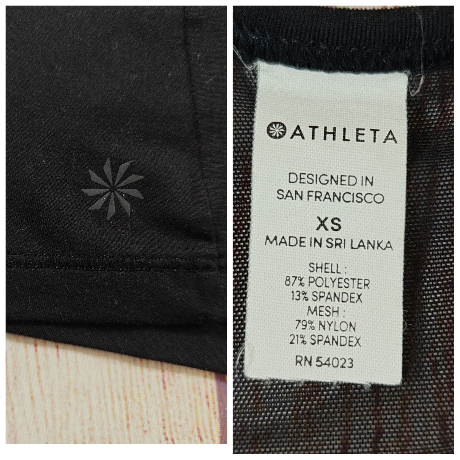 Athleta Athleta black mesh chi halter tank top sz XS Size XS / US 0-2 / IT 36-38 - 8 Thumbnail