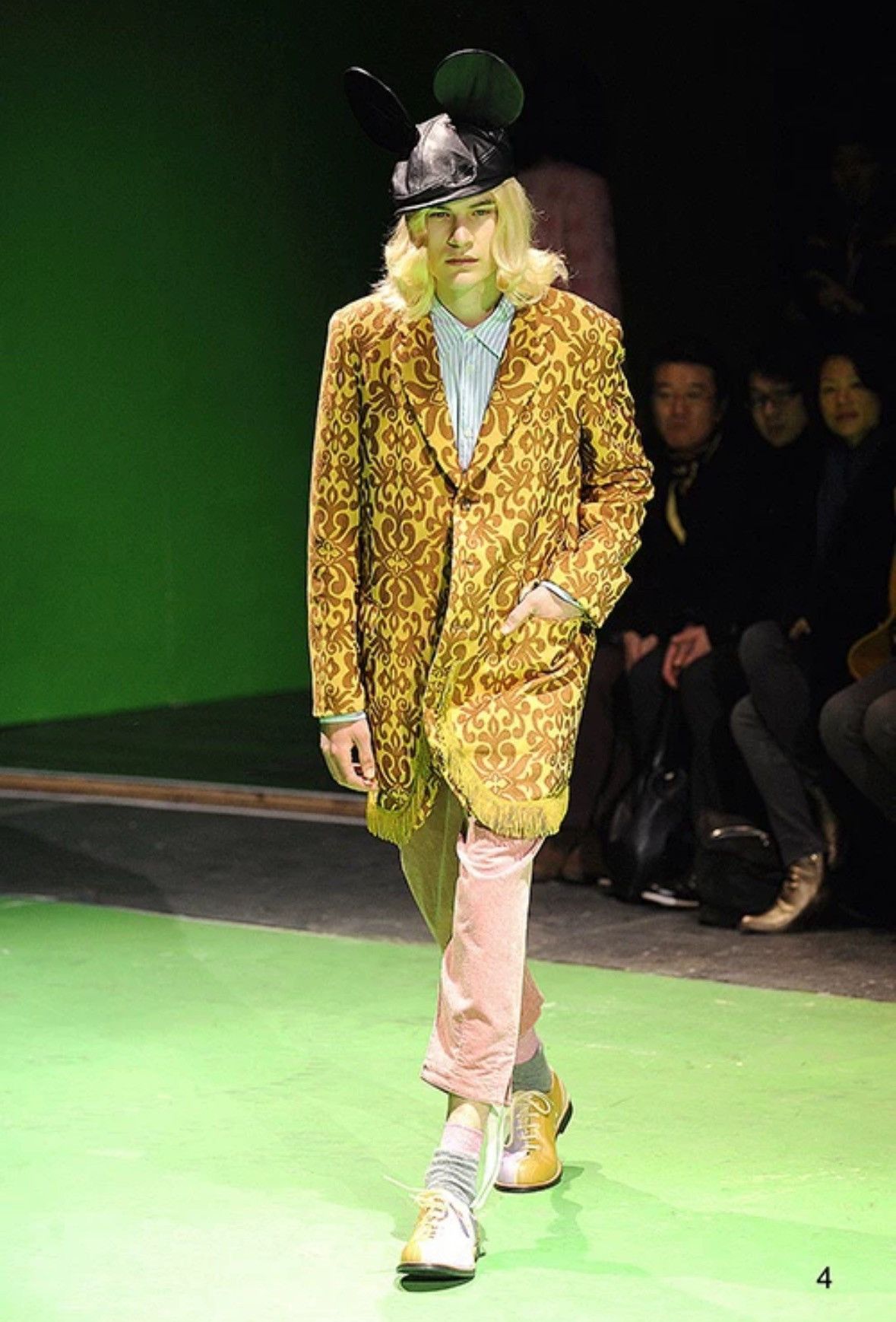 Comme des Garcons Homme Plus CDG homme plus Pink corduroy pants Size US 44 / EU 60 - 2 Thumbnail
