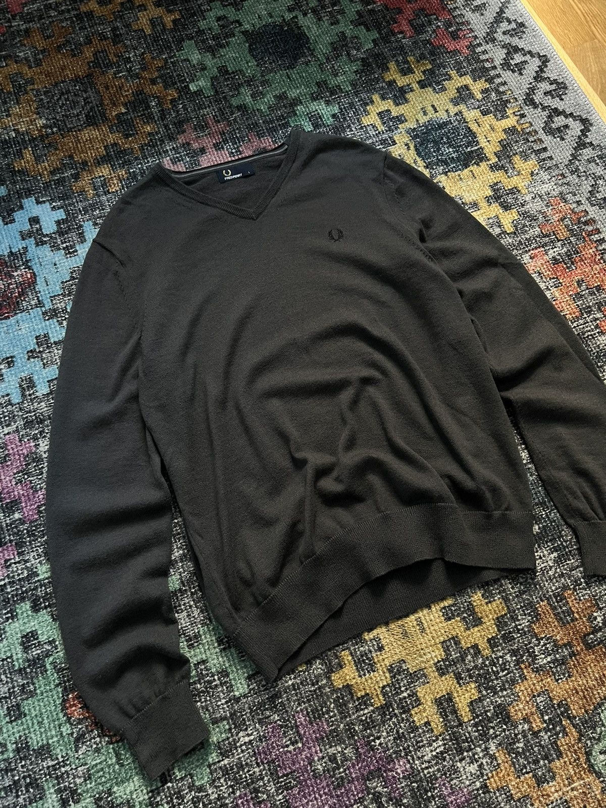 ‼️FRED PERRY VINTAGE MARINO WOOL SWEATER ‼️