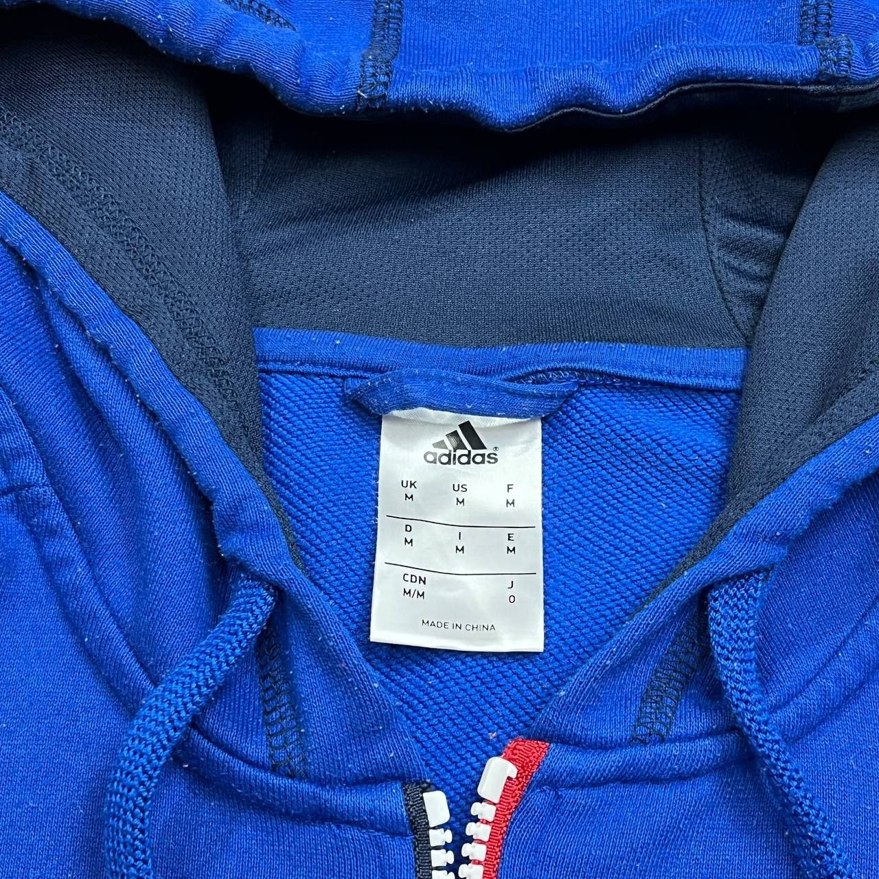 Adidas Adidas 2015/2016 France Team Rugby Zip Track Top Jacket Size US M / EU 48-50 / 2 - 12 Thumbnail