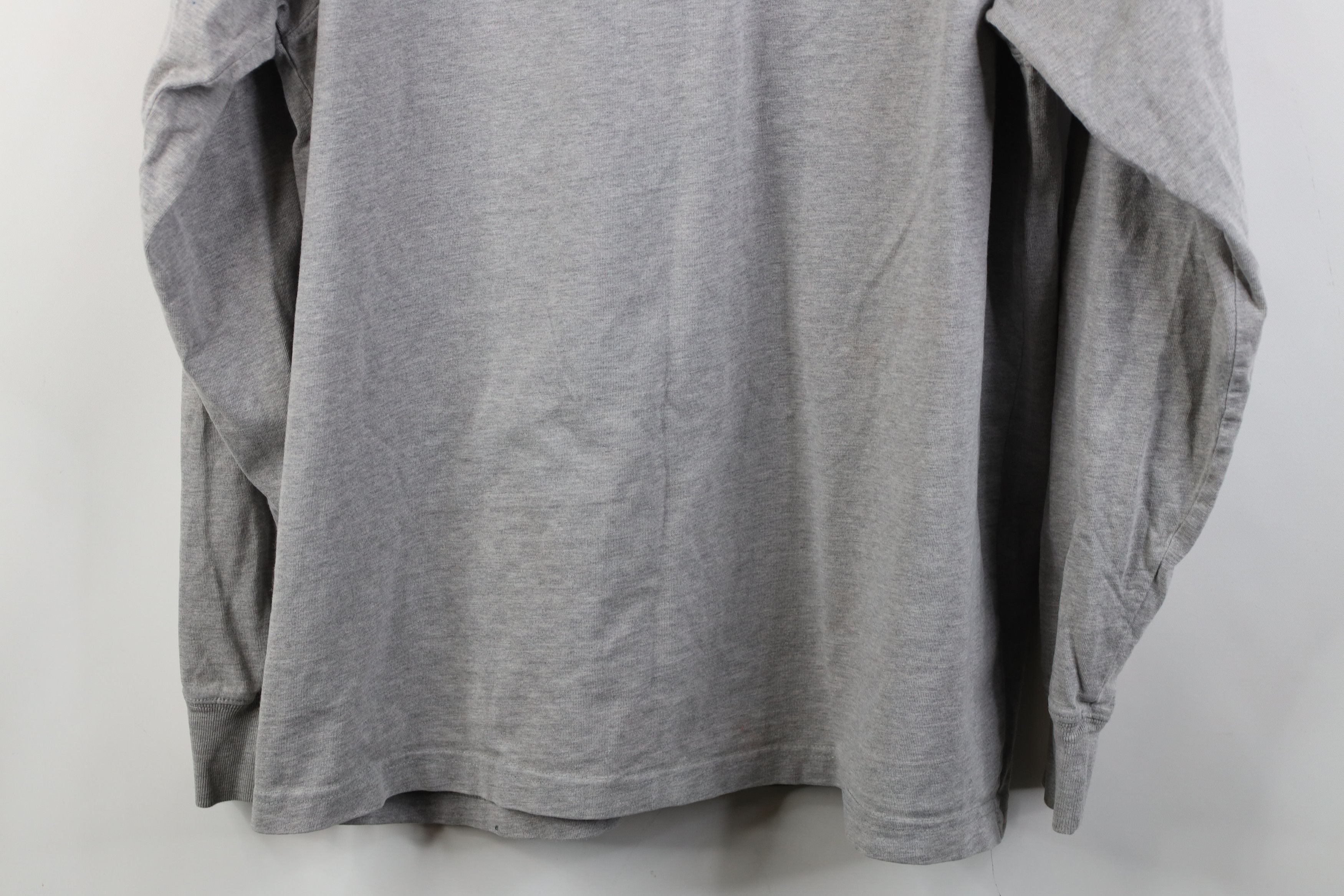 Abercrombie & Fitch Vintage 90s Y2K Abercrombie & Fitch Long Sleeve T-Shirt Gray Size US XL / EU 56 / 4 - 11 Thumbnail
