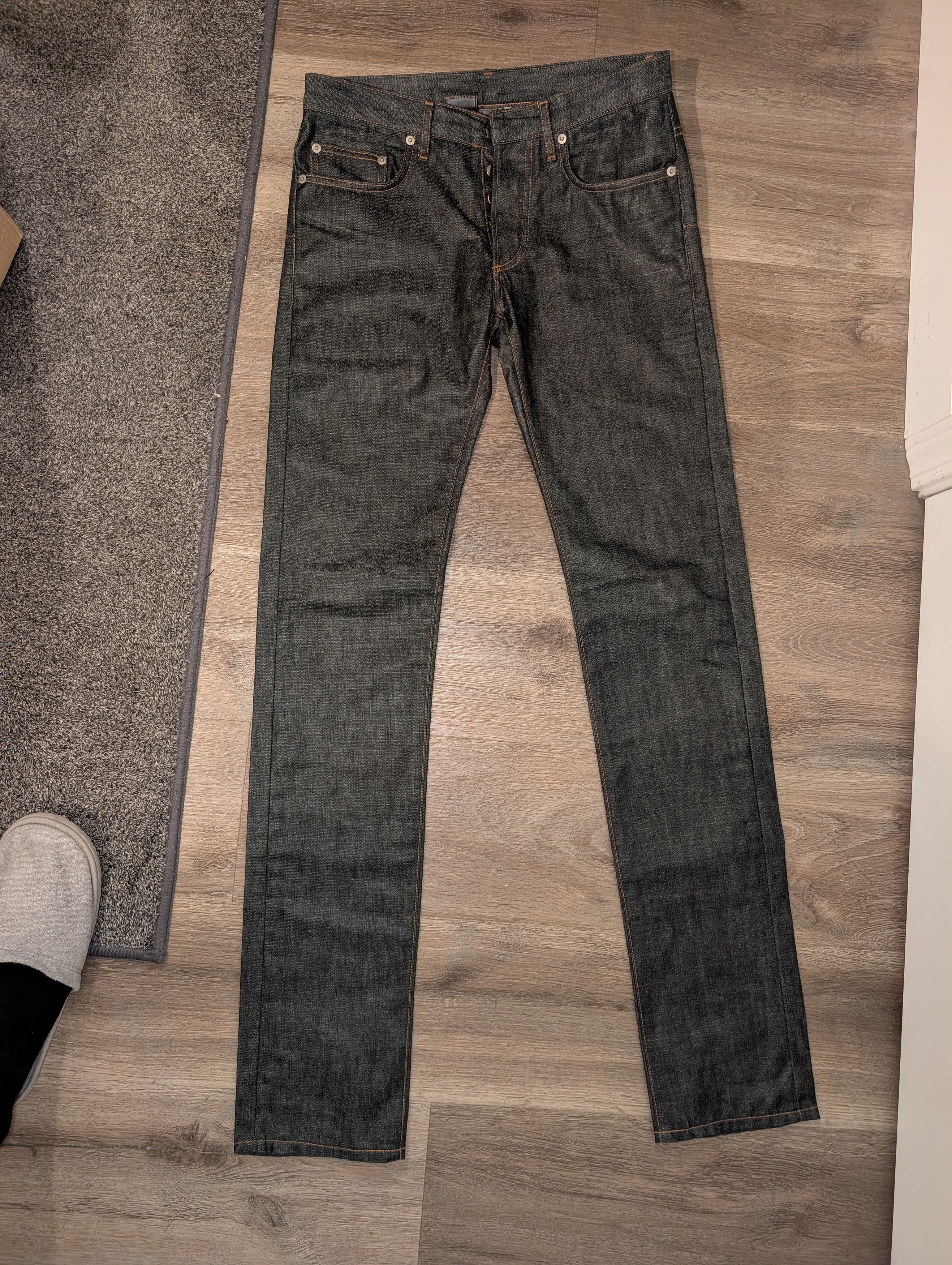 Dior Dior Homme AW07 Coated Raw Denim Size US 28 / EU 44 - 9 Thumbnail