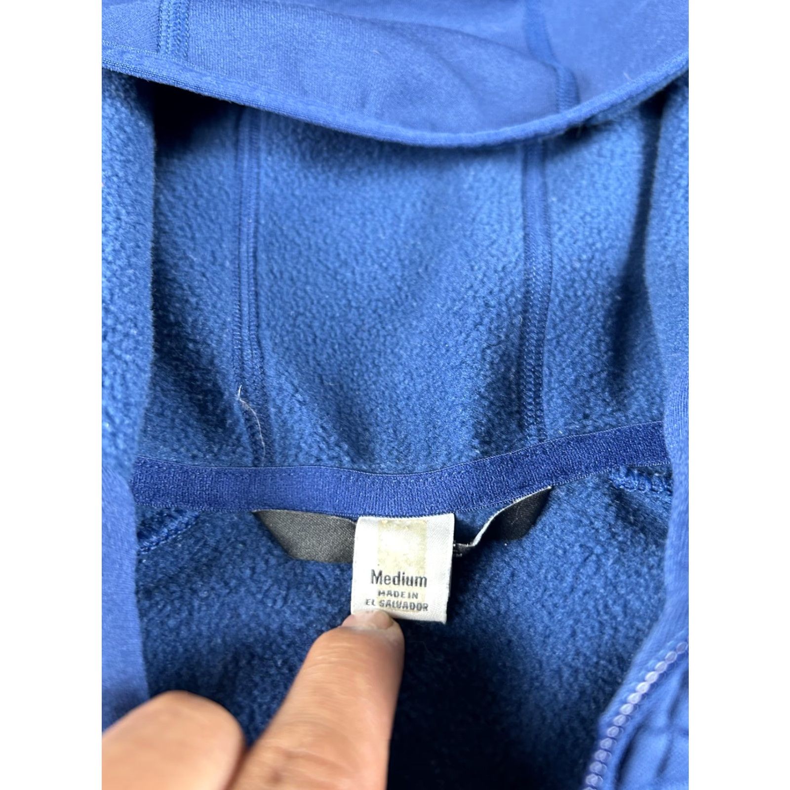 Vintage REI Co-op Jacket Mens Medium Blue Fleece Lined Softshell Hooded Full Zip Jacket Mens M Blue Size US M / EU 48-50 / 2 - 5 Thumbnail