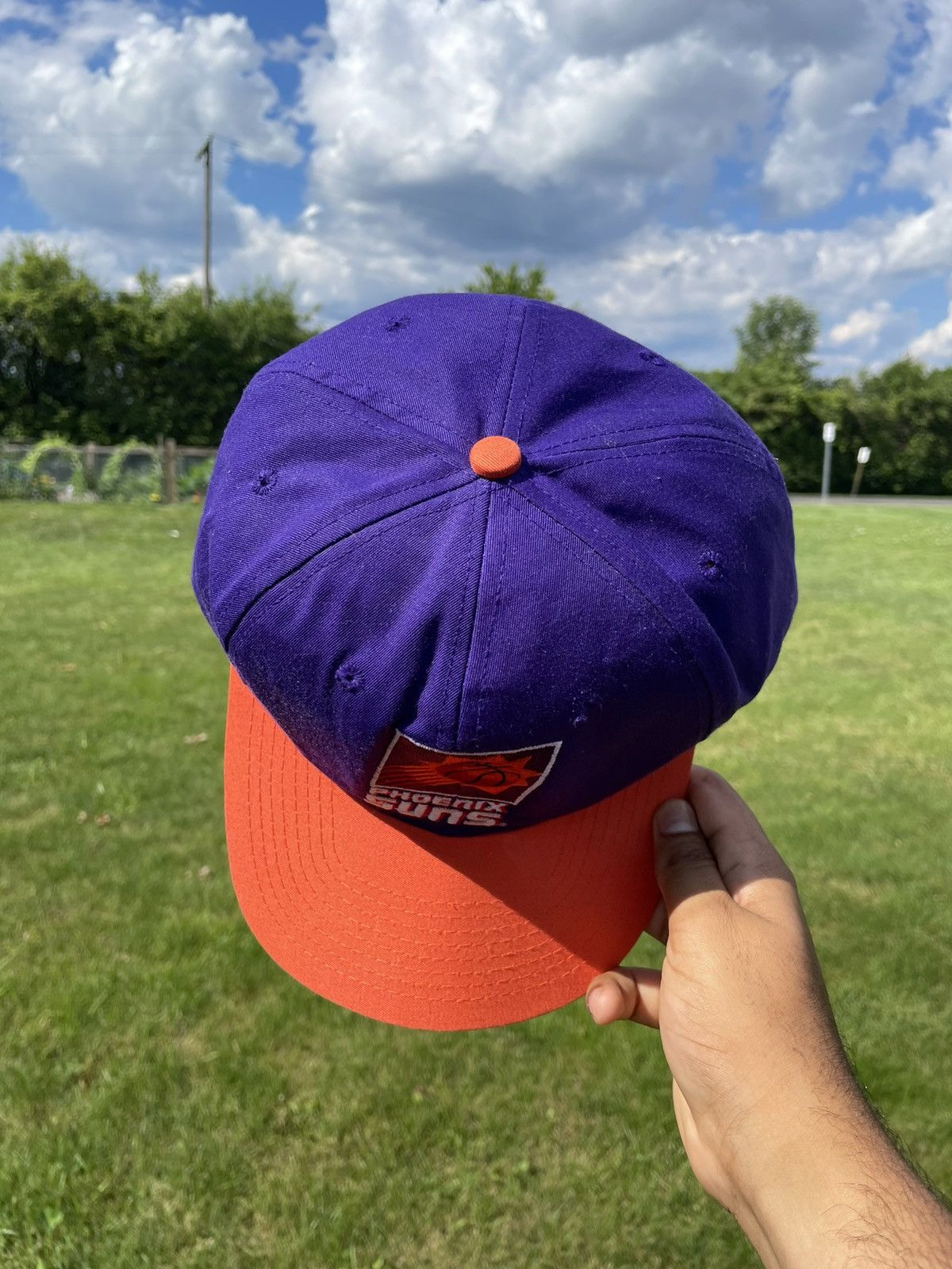 NBA Vintage 90s AJD Phoenix Suns Logo NBA Cap Hat SnapBack Size ONE SIZE - 2 Thumbnail