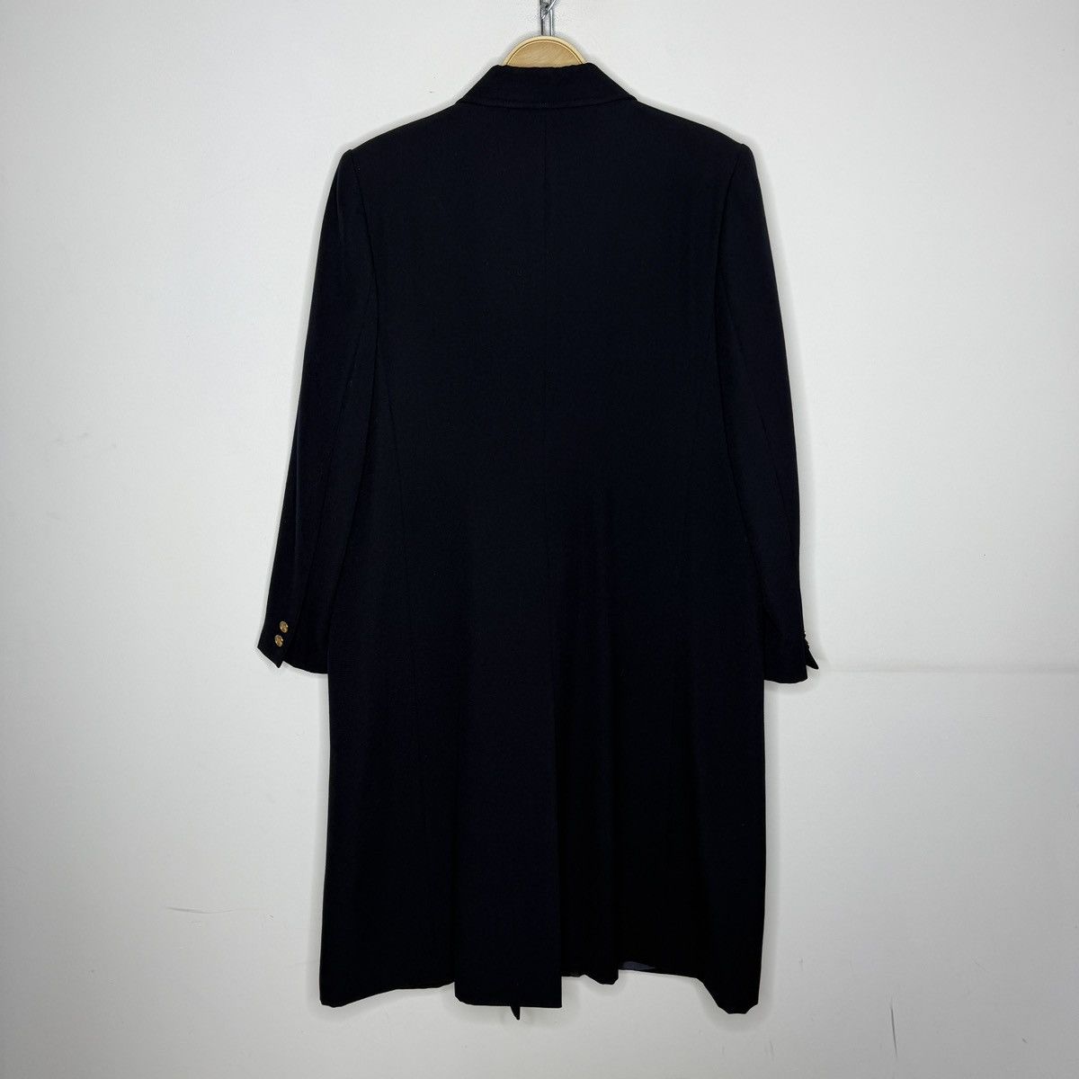 Burberry BURBERRY Jacket Coat Double Breasted Wool Navy Golden Button Size US M / EU 48-50 / 2 - 9 Thumbnail