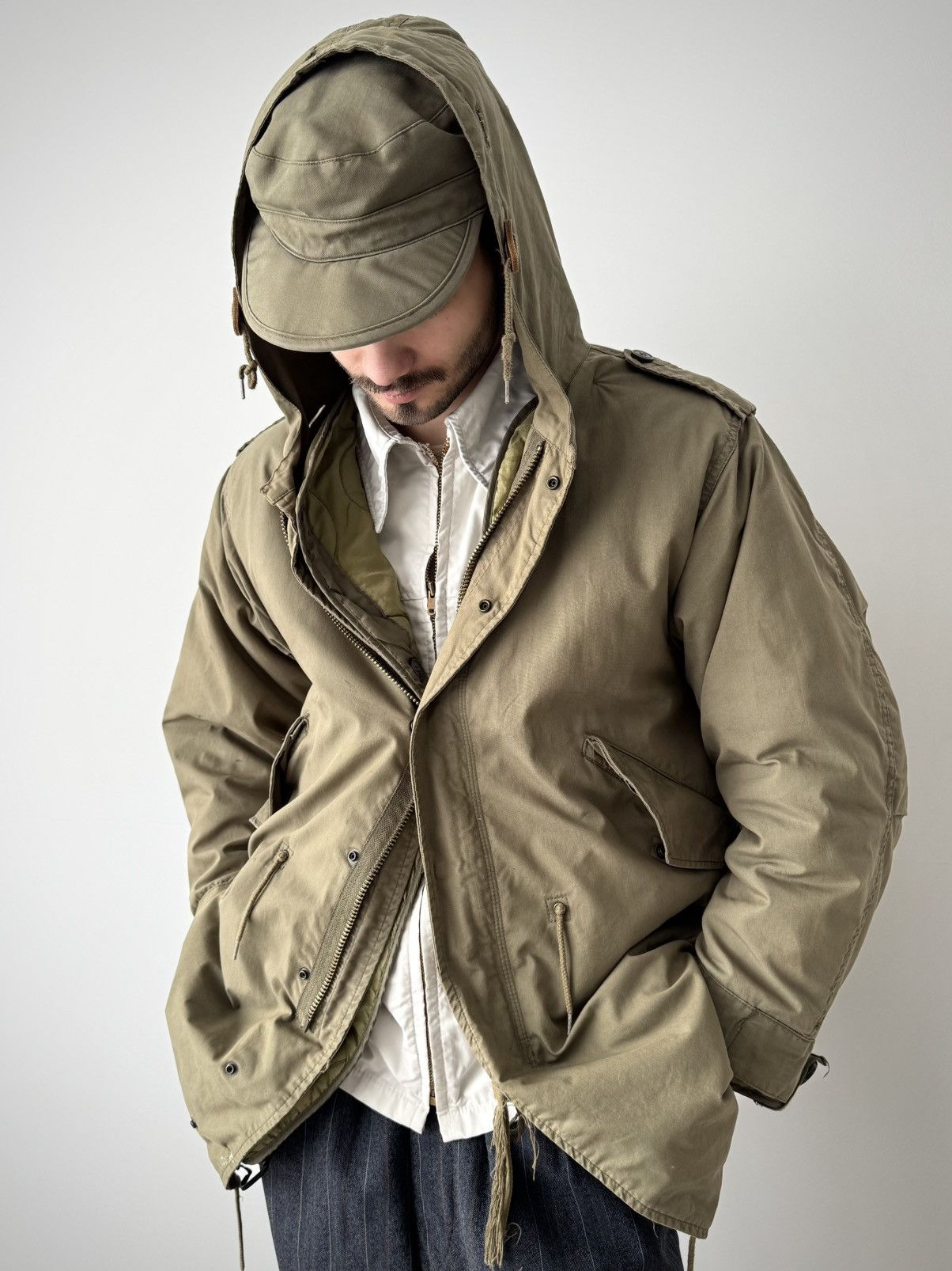 Vintage Vintage US Army M51 Repro Parka Jacket Shell With Liner Size US M / EU 48-50 / 2 - 1 Thumbnail