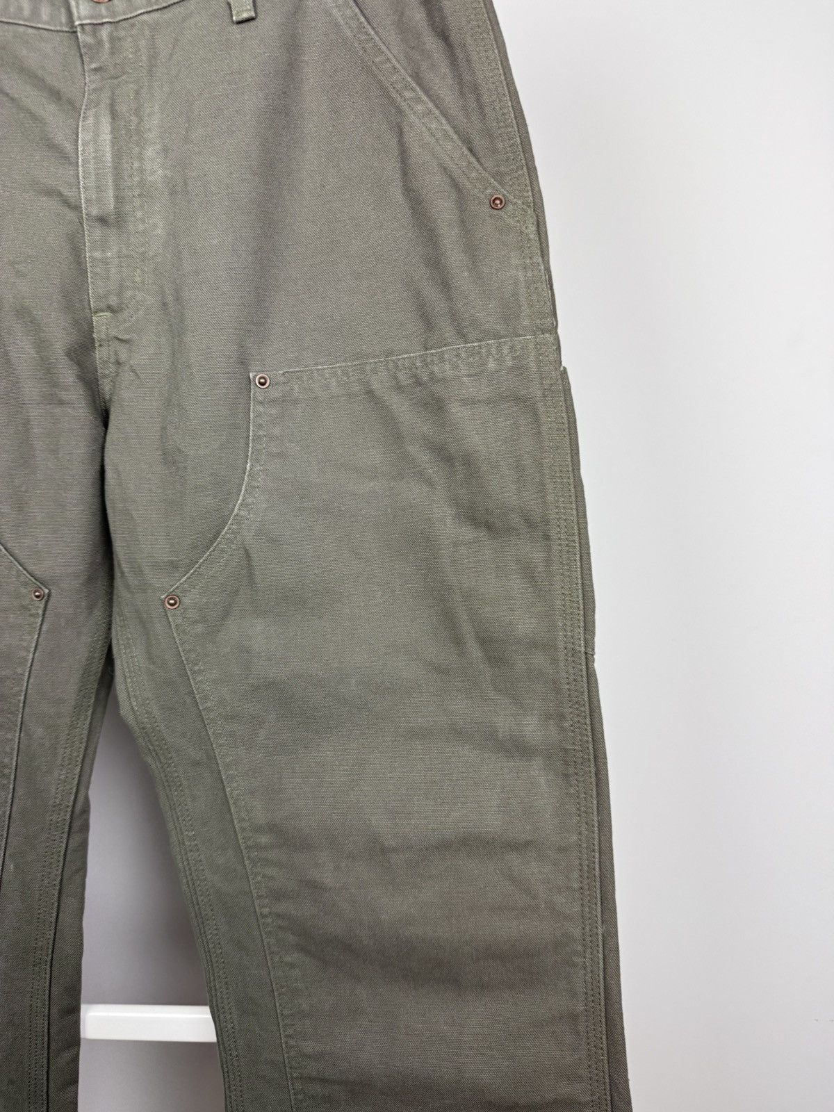 Carhartt × Vintage Distressed Carhartt Double Knee denim Size US 36 / EU 52 - 4 Thumbnail