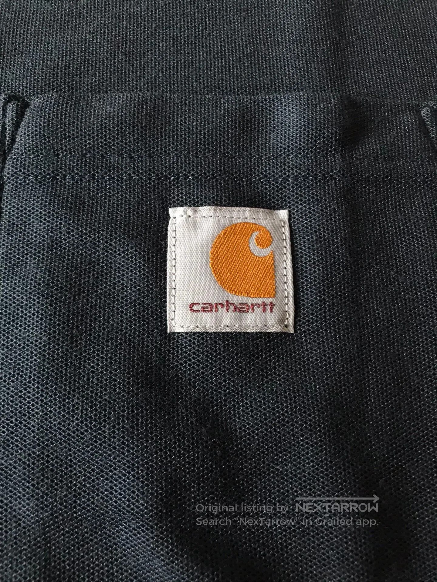 Carhartt Carhartt K570 Navy Short Sleeve Polo. Size US L / EU 52-54 / 3 - 4 Thumbnail