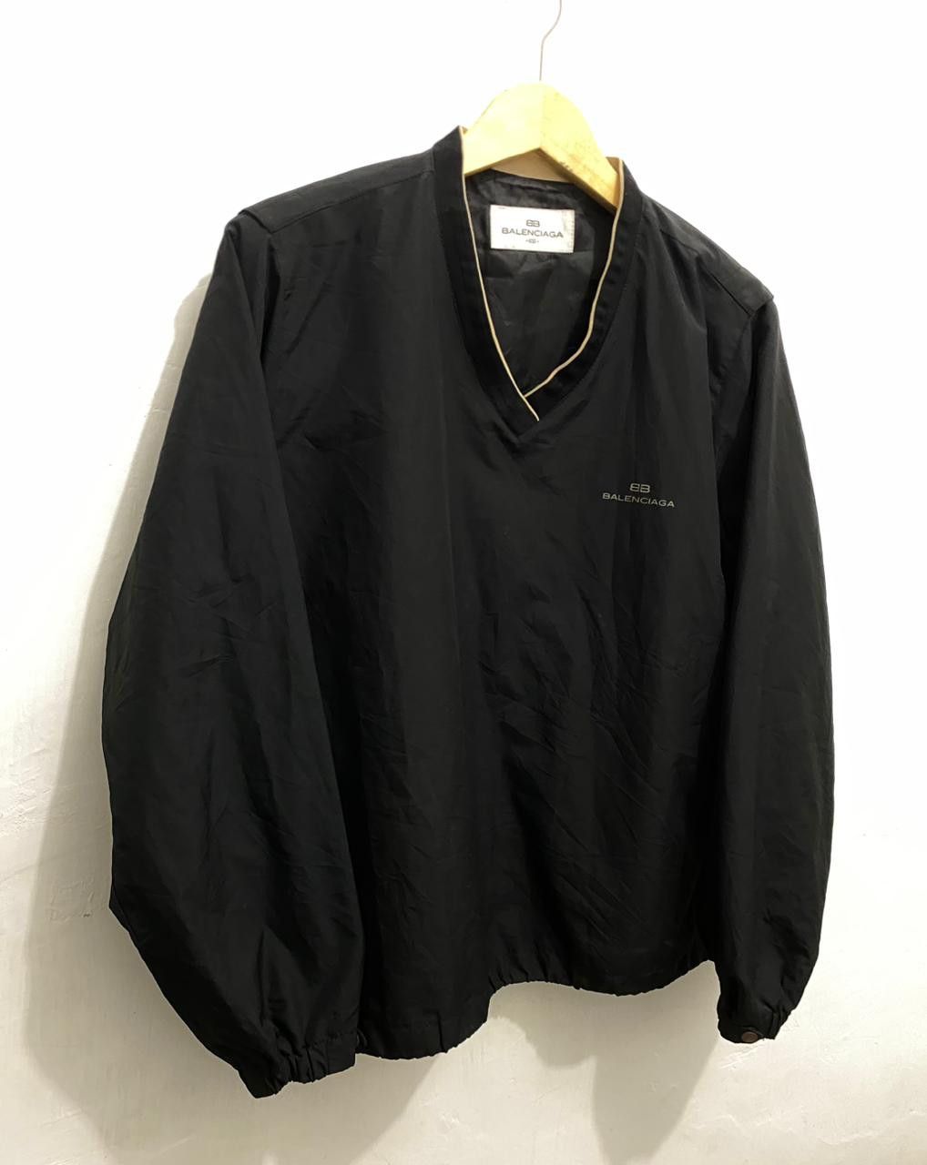 Balenciaga 💥All Black💥Balenciaga Track Sweatshirt Size US L / EU 52-54 / 3 - 4 Thumbnail