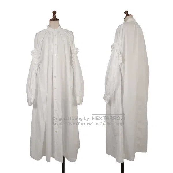 Comme des Garcons Comme Des Garcons White vintage shirt dress Size S / US 4 / IT 40 - 1 Thumbnail