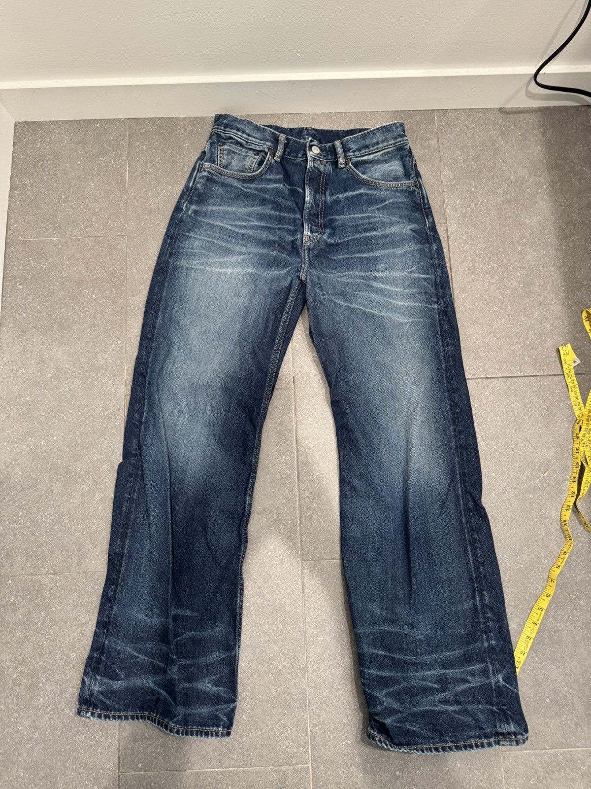 Pre-owned Acne Studios Blue Loose Fit 2021m Jeans