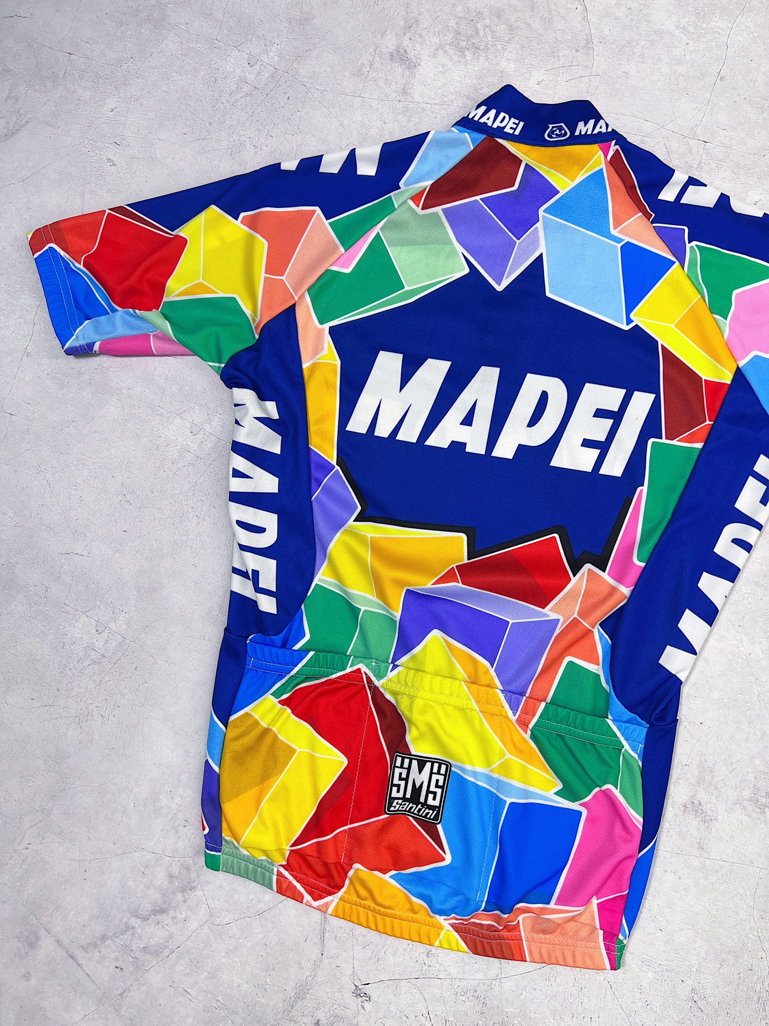 Sports Specialties Santini Mapei Cycling Jersey Italy Size US S / EU 44-46 / 1 - 10 Thumbnail