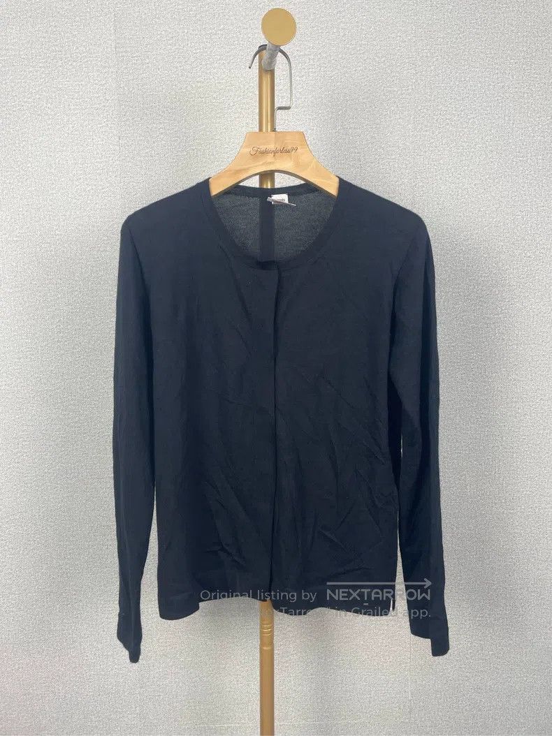 Hermes Hermes Black cashmere cardigan Size XXS / US 00 / IT 34 - 1 Thumbnail