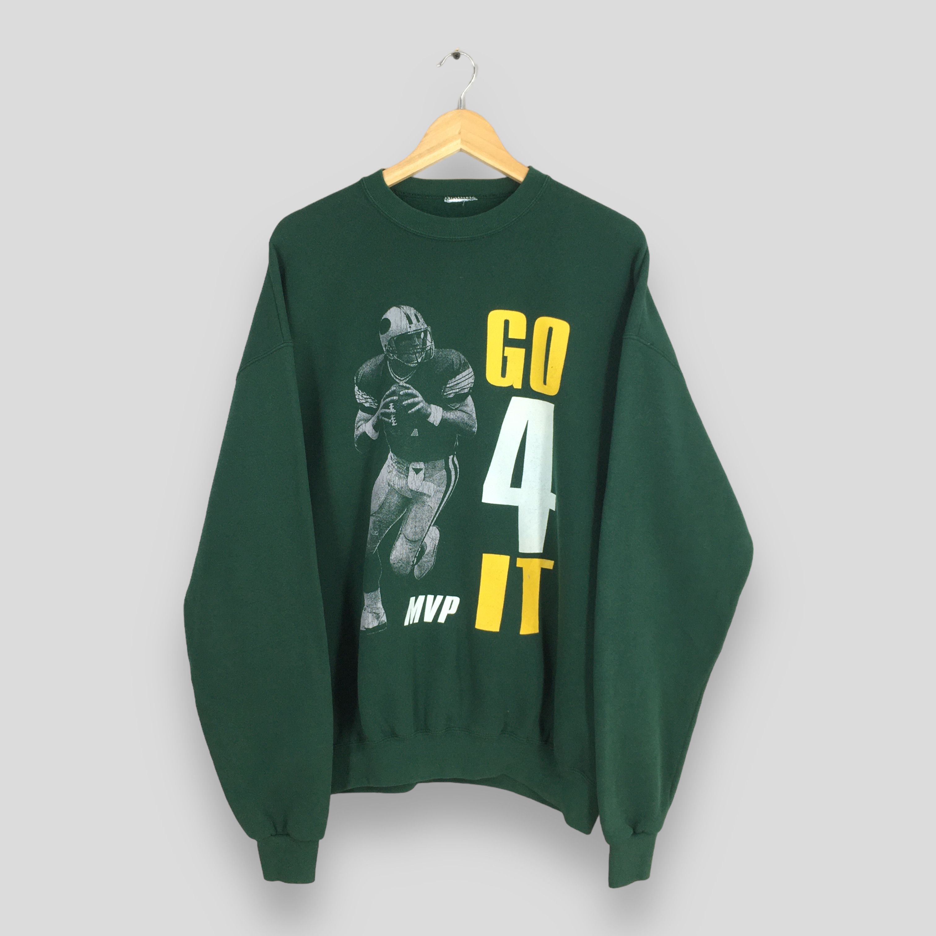 NFL Vintage Green Bay Packers Football NFL Sweatshirt XLarge Size US XL / EU 56 / 4 - 1 Thumbnail