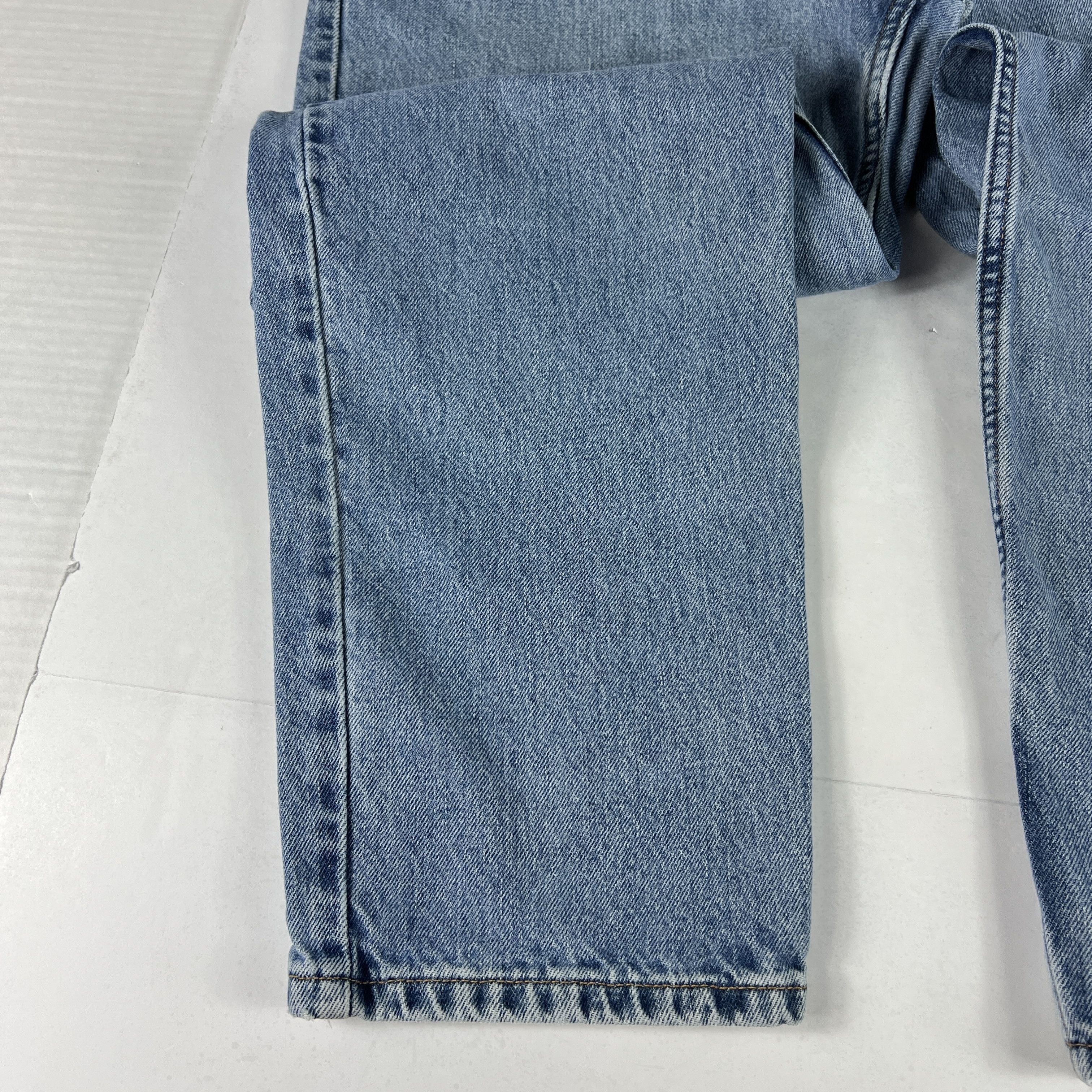 Levi's × Vintage Y2K Levi's Jeans 550 Relaxed Blue Faded Cotton Denim Size US 33 - 9 Thumbnail