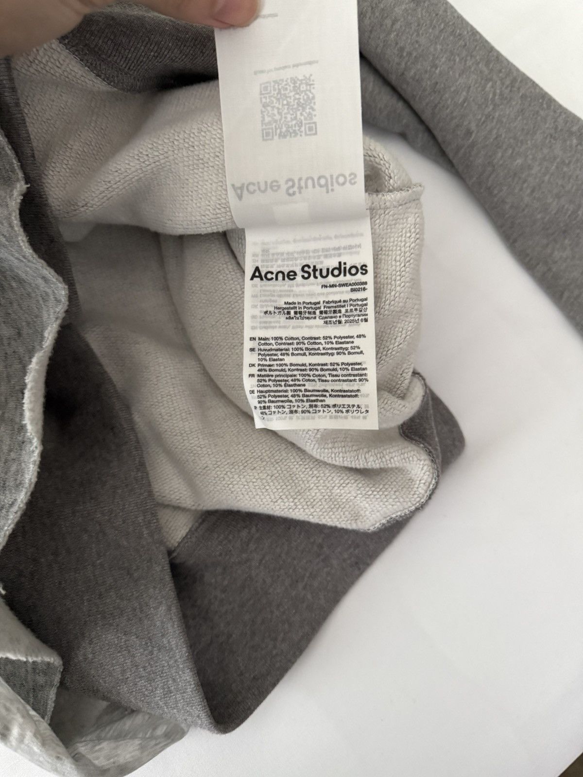 Acne Studios Acne Studios Layered Hoodie size large Size US L / EU 52-54 / 3 - 18 Thumbnail