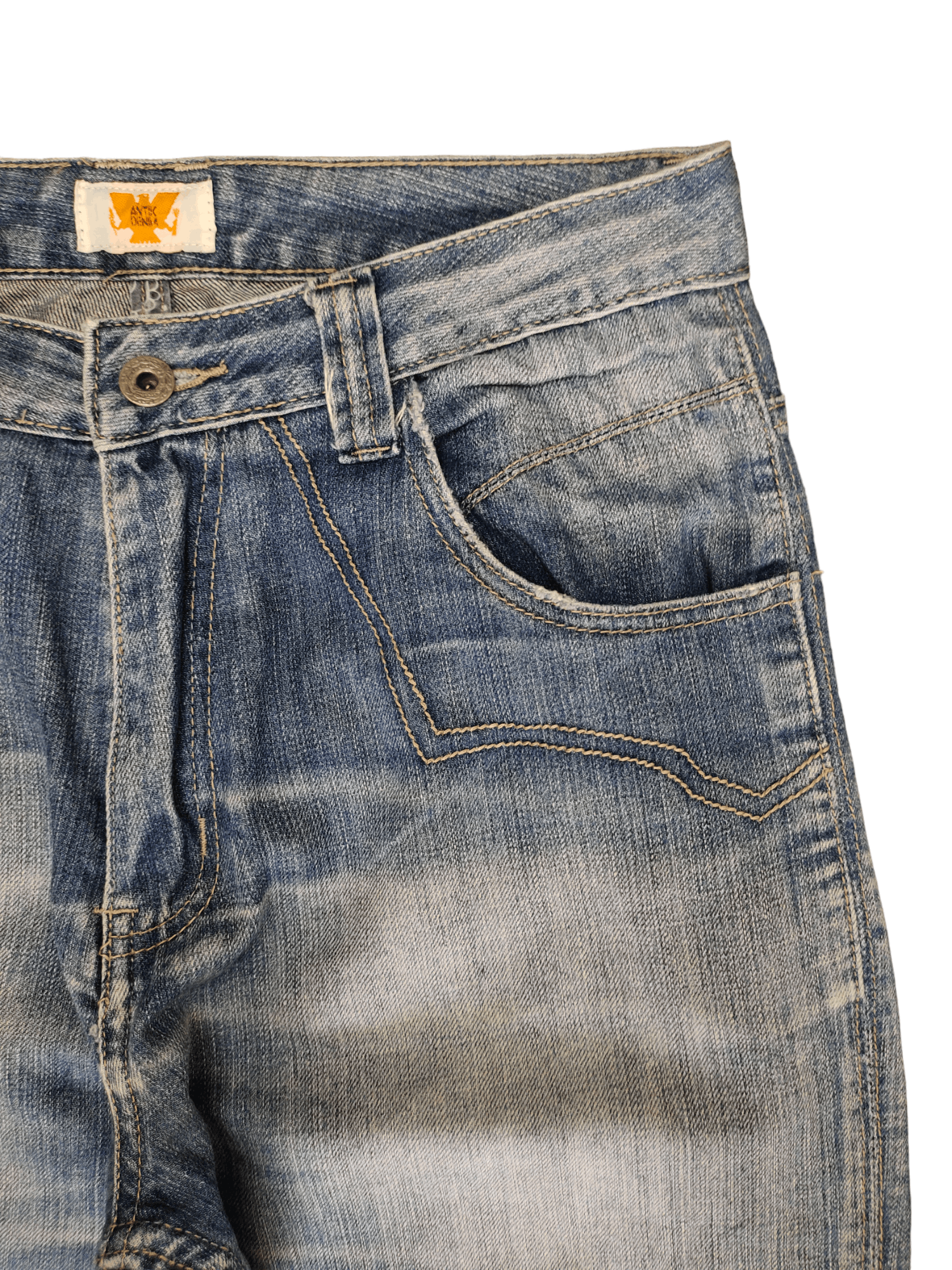 Affliction Loose Jean 90s Antik Denim Wide Leg Affliction True Religion Size US 32 / EU 48 - 11 Thumbnail