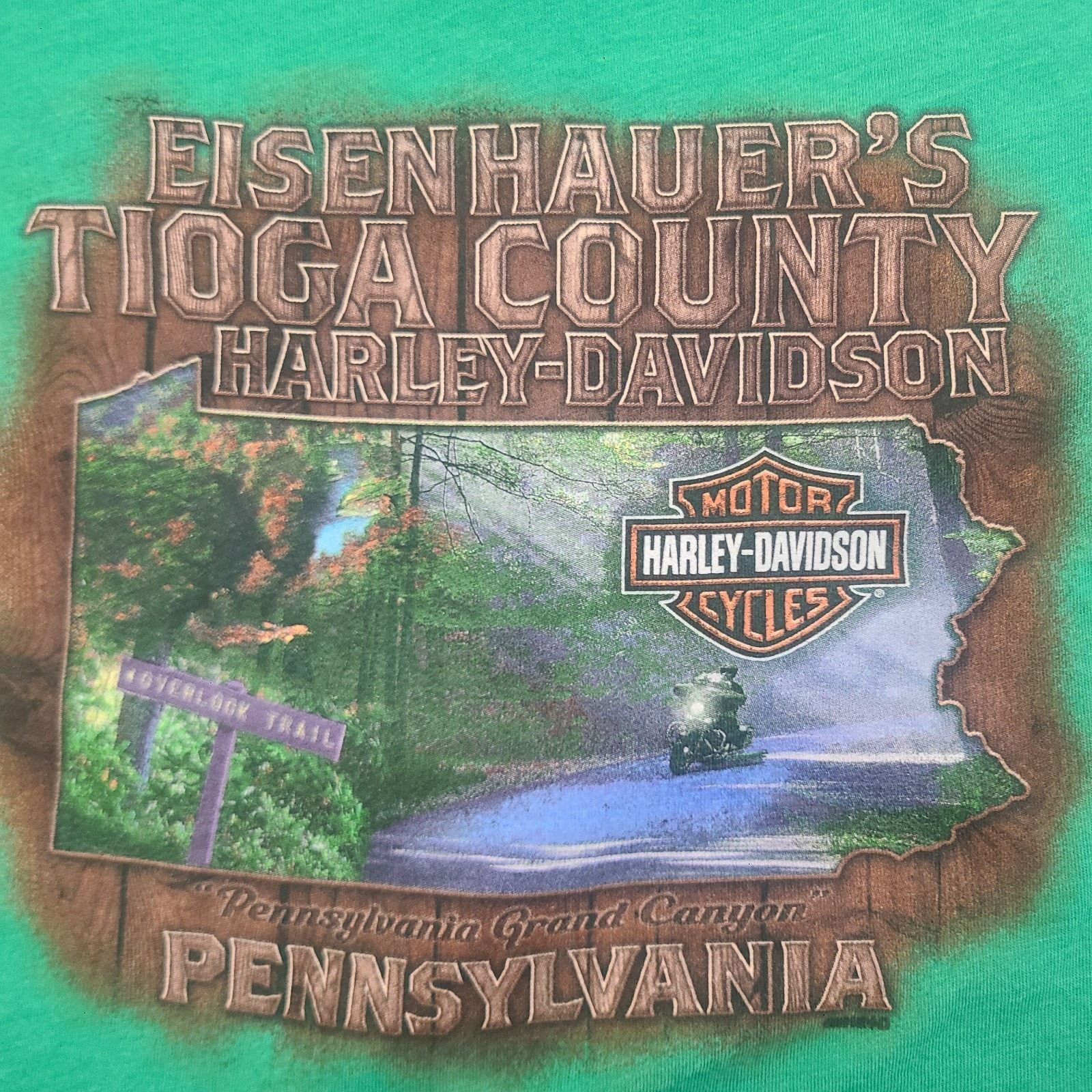 Harley Davidson Harley Davidson Of Tiago County PA Harley T Shirt Large Size US L / EU 52-54 / 3 - 7 Thumbnail
