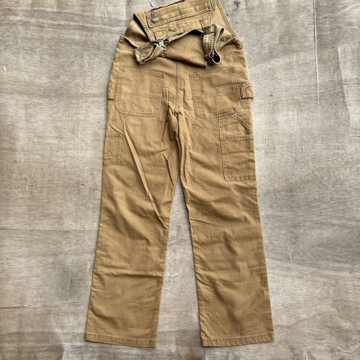 Carhartt × Dickies × Levi's CARHARTT OVERALLS DOUBLE KNEE CARPENTER CANVAS VINTAGE 00s Size US 29 - 6 Thumbnail