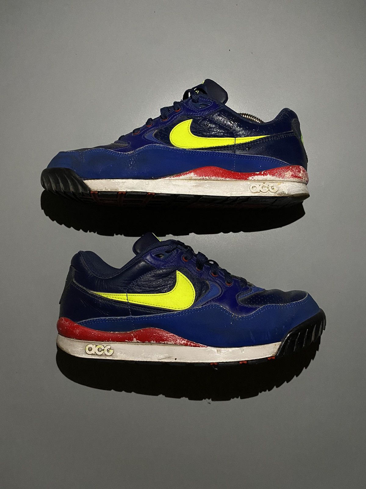 Nike × Nike ACG × Vintage Nike Air Max ACG leather shoes Size US 9 / EU 42 - 2 Thumbnail