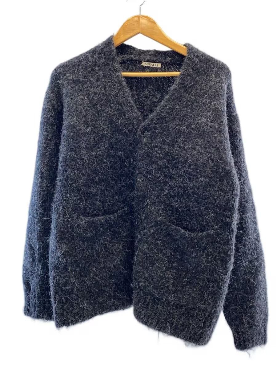Auralee AW20 Alpaca Knit Cardigan Size US L / EU 52-54 / 3 - 1 Thumbnail