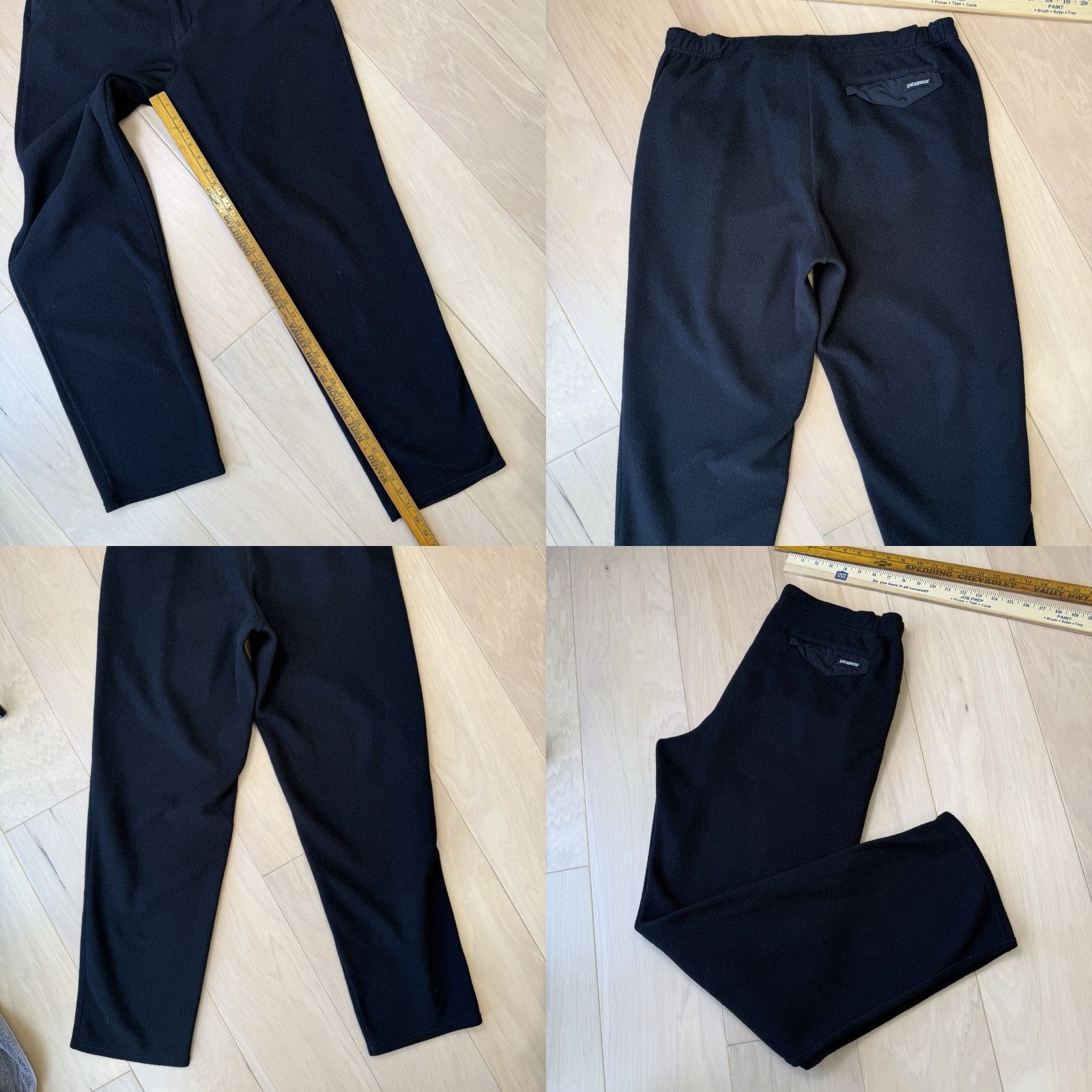Patagonia Vintage Patagonia Snap T Fleece Pants L Black 90s Synchilla Hiking Jogger Mens Size US 33 - 8 Thumbnail