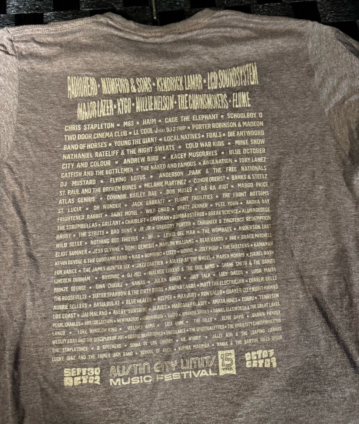 Band Tees × Tultex 2016 Austin City Limits Music Festival Shirt Size M Size US M / EU 48-50 / 2 - 6 Thumbnail