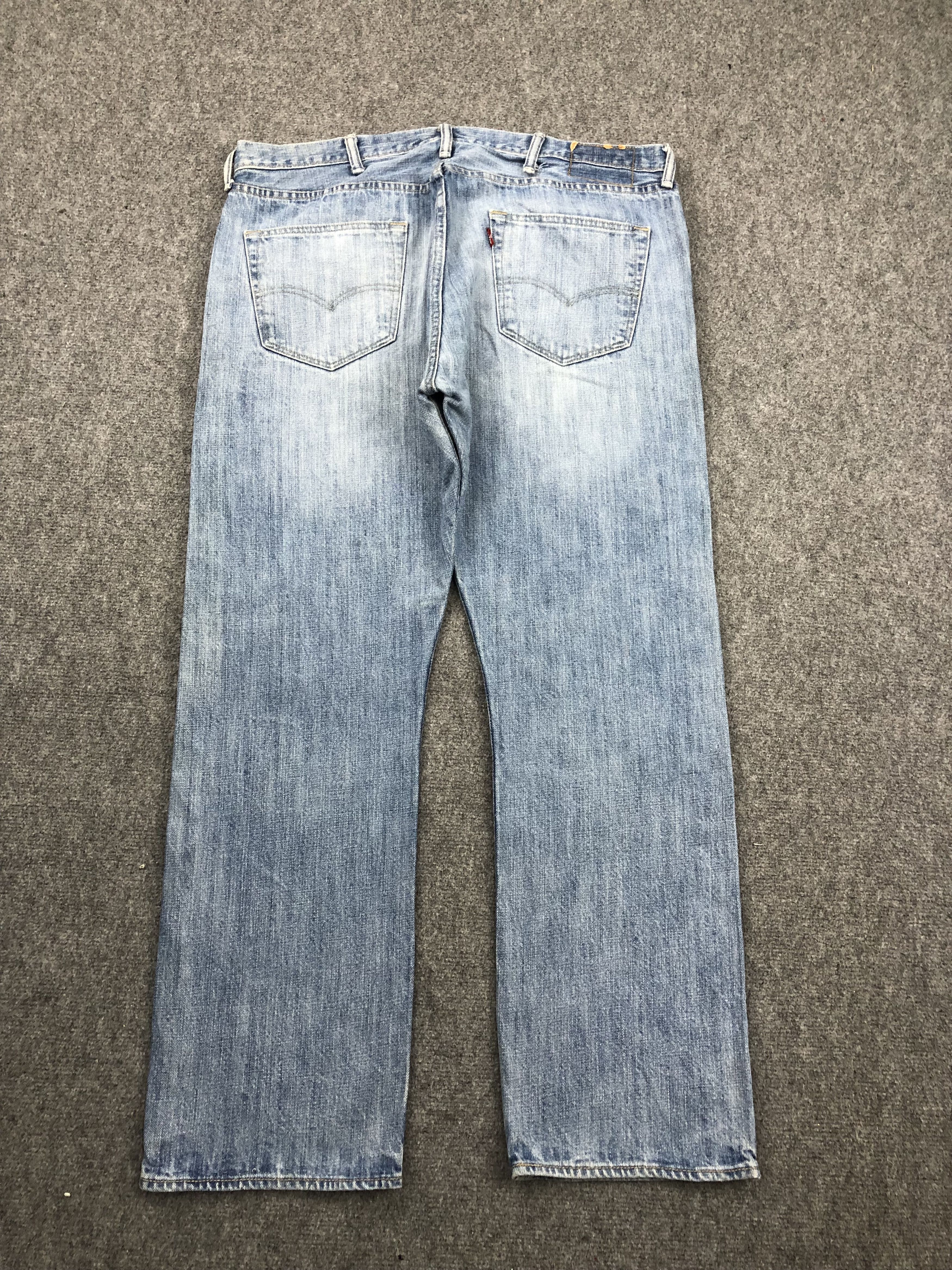 Levi's Vintage Levis 501 Faded Blue Jeans DPP0225 Size US 38 / EU 54 - 3 Thumbnail