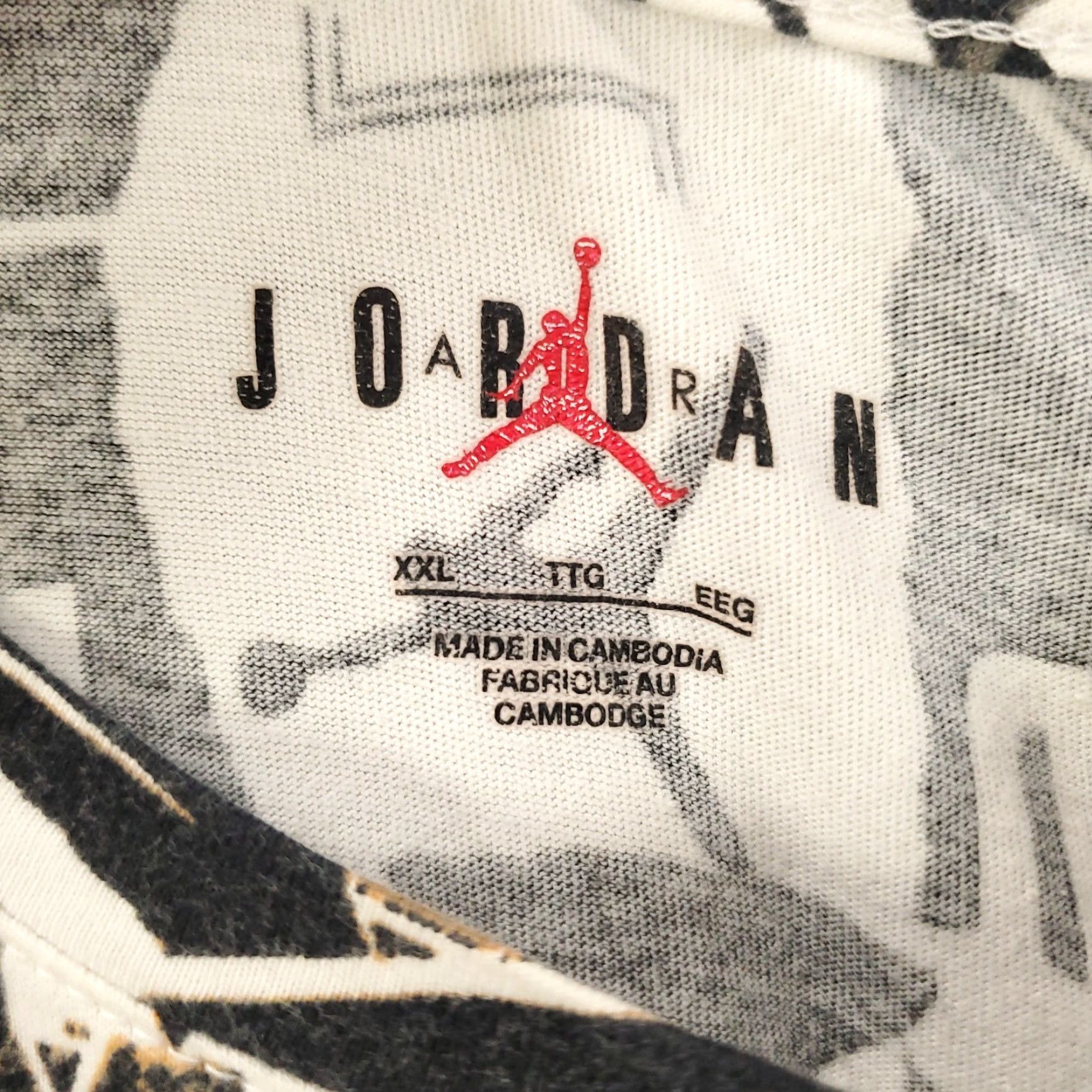Jordan Brand JORDAN Air Jordan Flight Graphic Print T-Shirt Men 2XL Multicolor 90s Basketball Size US XXL / EU 58 / 5 - 5 Thumbnail
