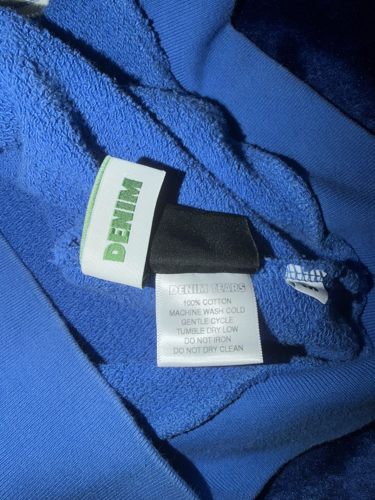 DENIM TEARS Denim Tears Blue zipup Size US M / EU 48-50 / 2 - 7 Thumbnail