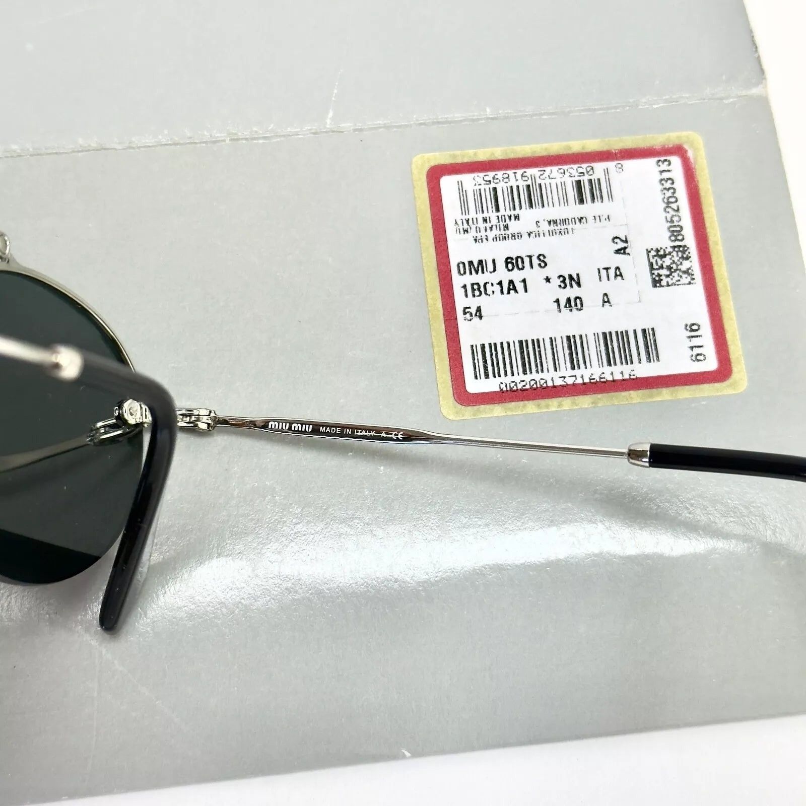 Miu Miu MIU MIU SOCIETE SMU60T Rimless Special Sunglasses 60T Size ONE SIZE - 9 Thumbnail