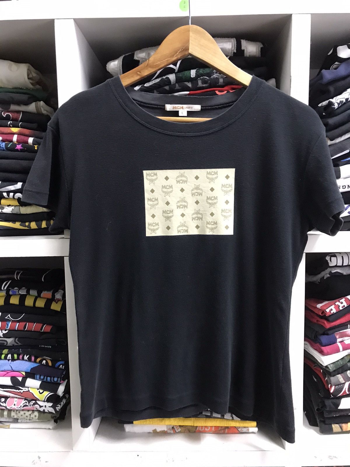 Vintage MCM Legere T-Shirt Size US L / EU 52-54 / 3 - 1 Thumbnail