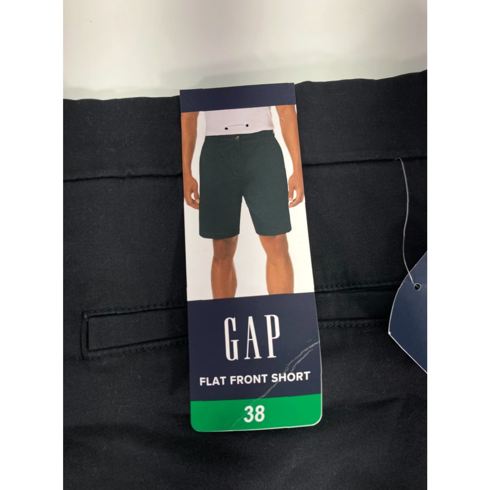 Gap Gap Chino Shorts Mens 38 Black Flat Front Pockets Stretch NWT Size US 38 / EU 54 - 7 Thumbnail